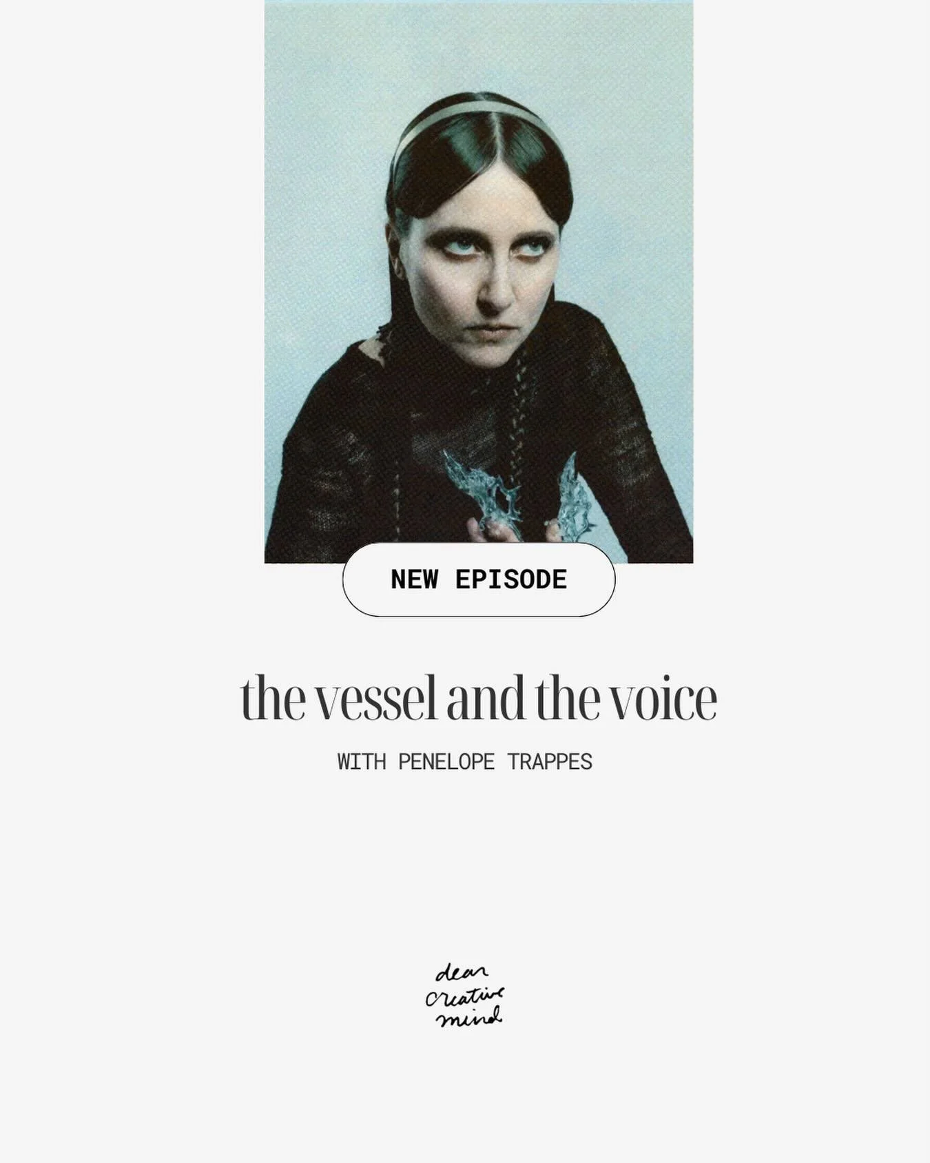 [new episode]

A conversation with @penelopetrappes on the sacred art of making space

What happens when an artist stops trying to be understood and starts listening to something deeper? In this deeply intimate conversation with Penelope Trappes, we 