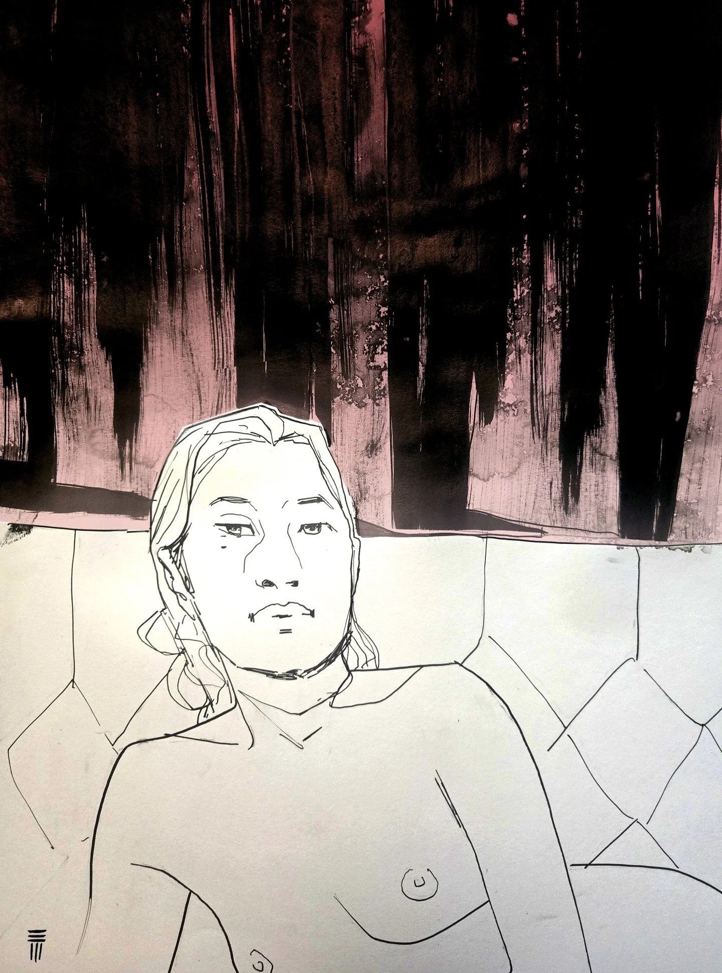 Erin
Taiwan
11x14 mixed media
Drawn with the Scottish Borders Life Drawing Club