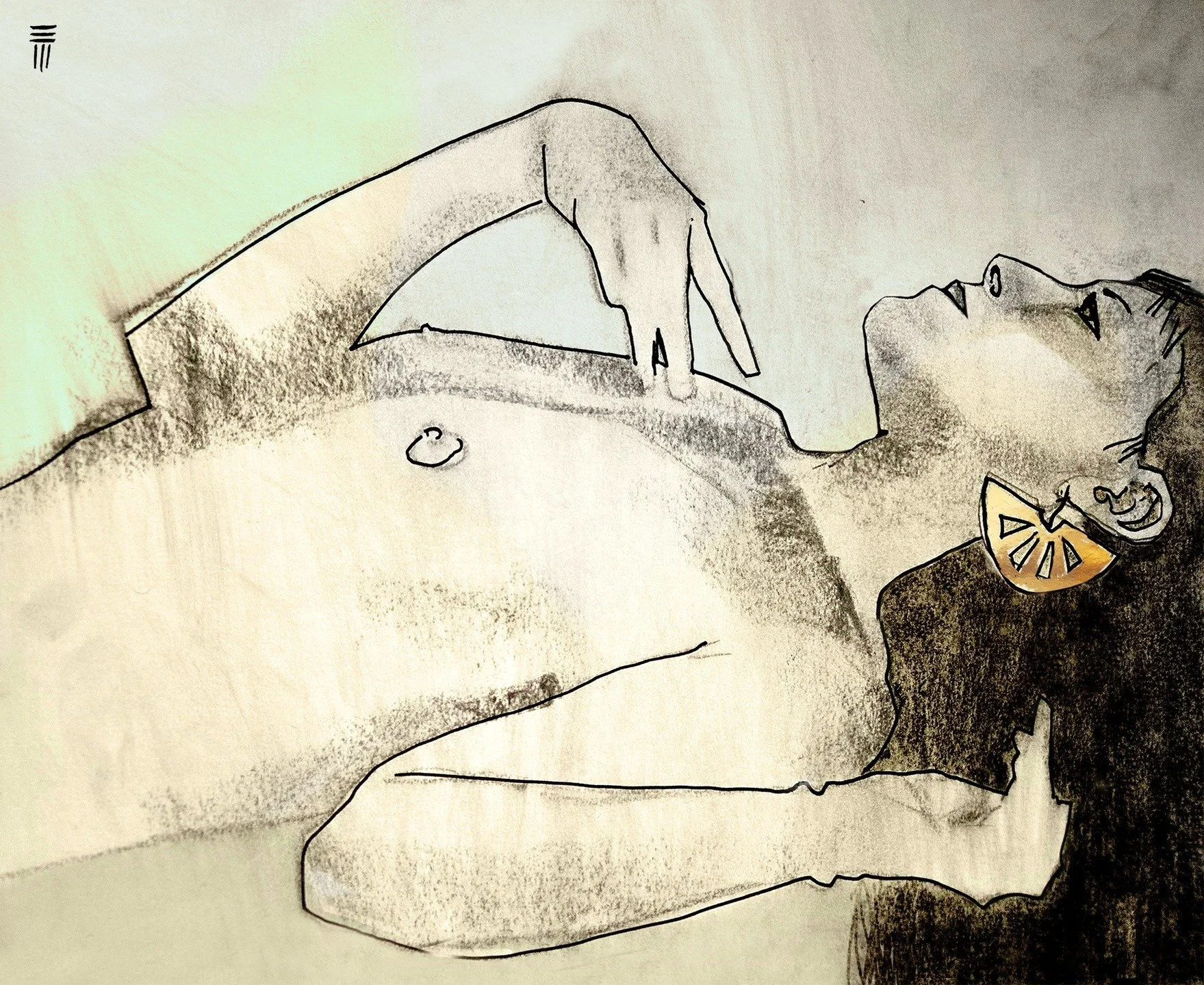 Erin
mixed media, 11x14
Scottish Borders Life Drawing Club