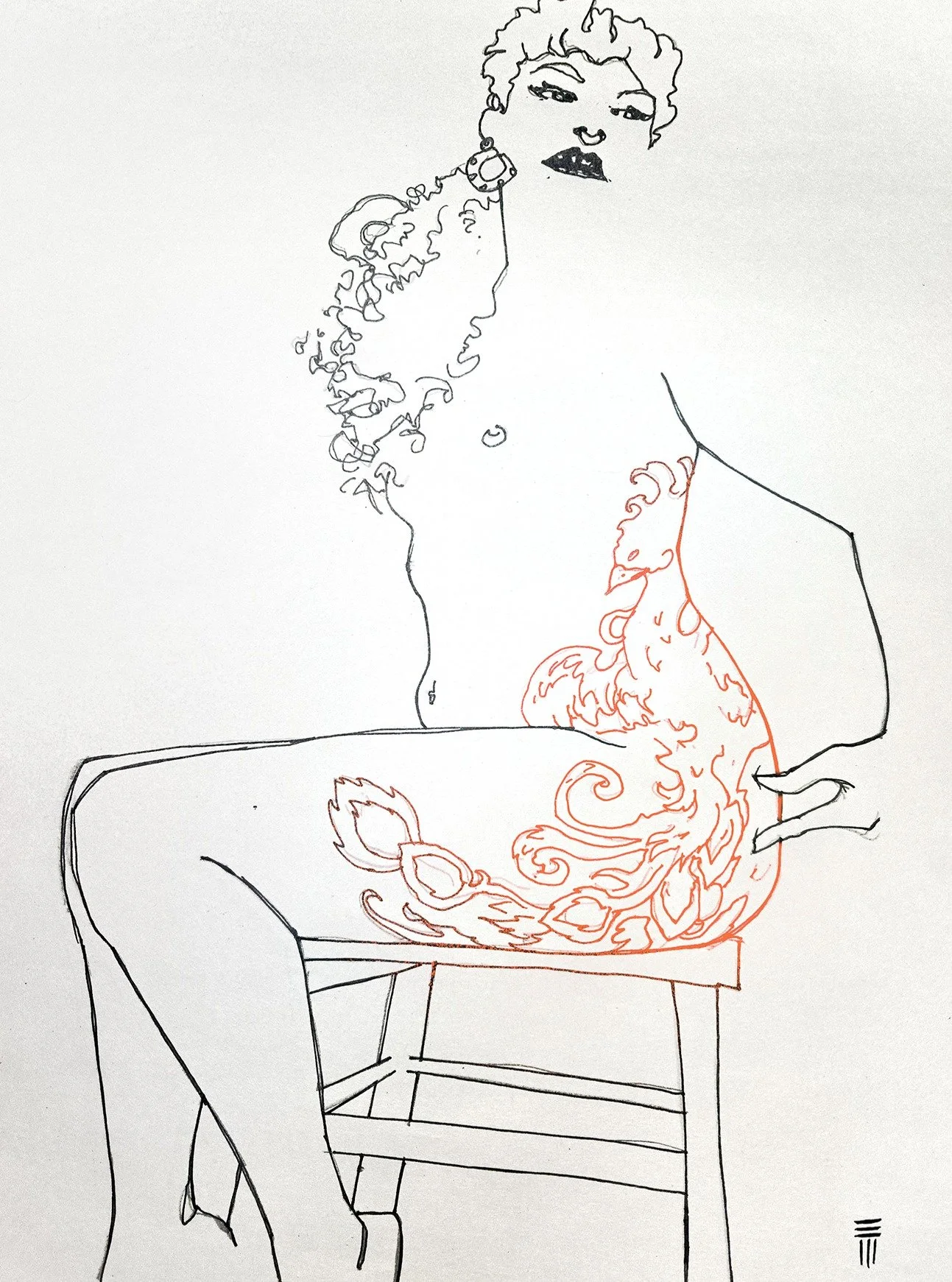 Life drawings from the last few weeks 

Amelie - March 3, 2026
Eliana - February 22, 2026
Serena - February 22, 2026

mixed media, drawn with the Scottish Borders Life Drawing Club