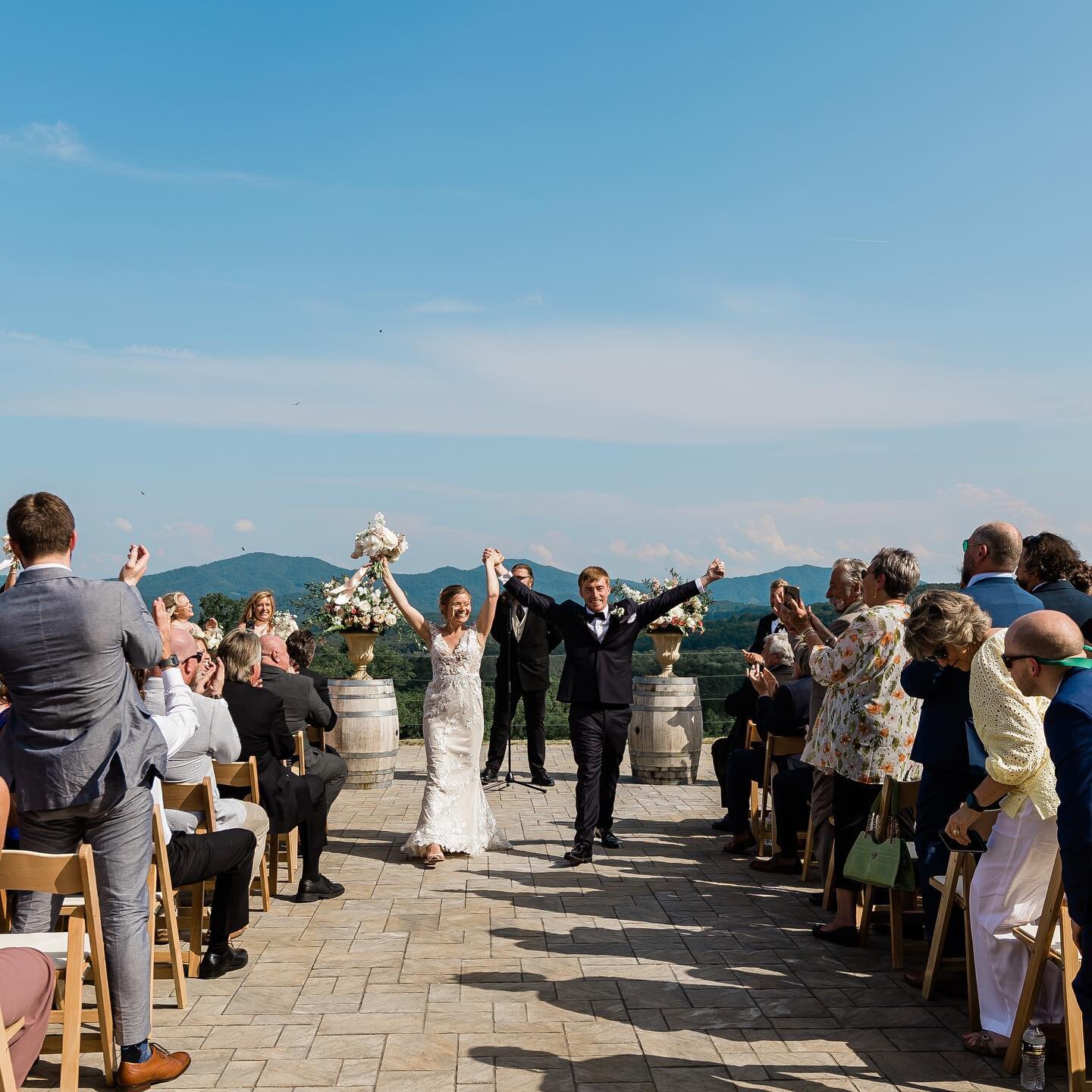 They do! 🥂🥂🥂

Photography @xpressionphotography
Flowers @shebloomsciarasternberg
Venue @hazymtn

#VineyardWedding #HazyMountainWeddings #VirginiaIsForLovers #VirginiaWedding #Bridal #Wedding #Bride #WeddingDress #WeddingDay #BridetoBe #ShenandoahV