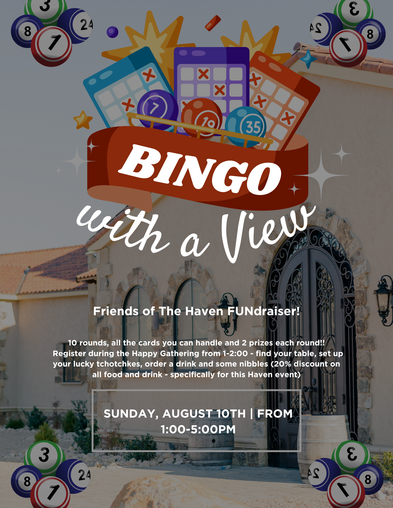 Friends of The Haven Bingo FUNraiser at Hazy Mountain