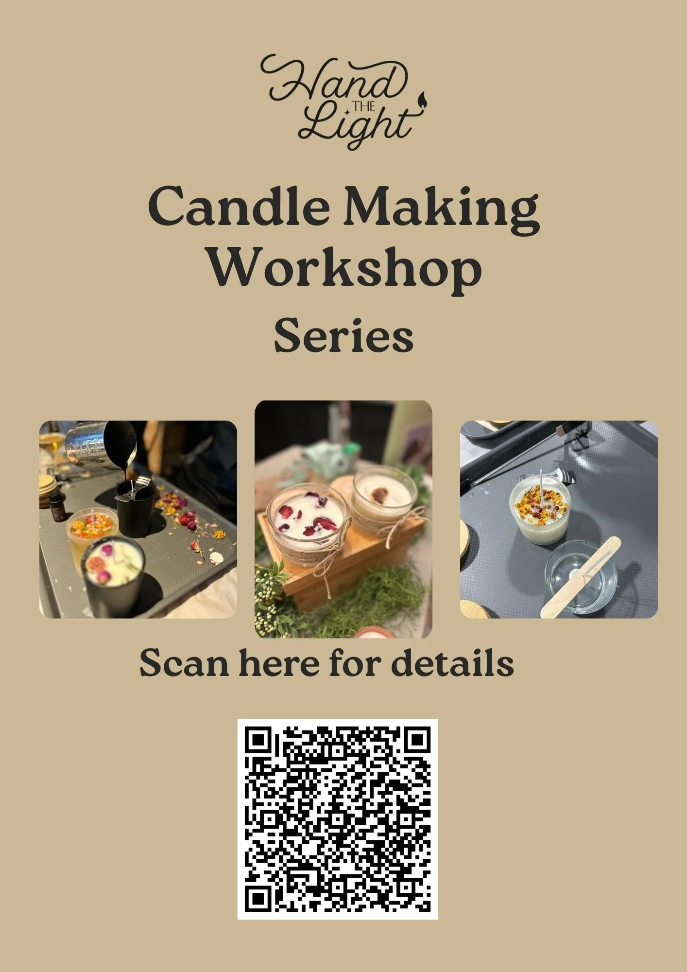 Candle making workshop