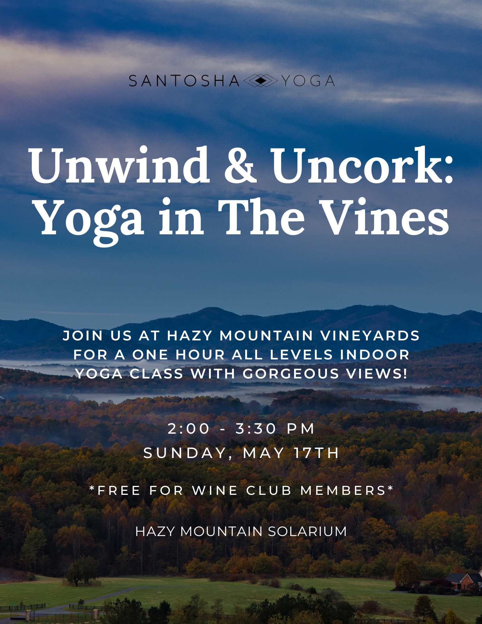 Yoga in The Vines