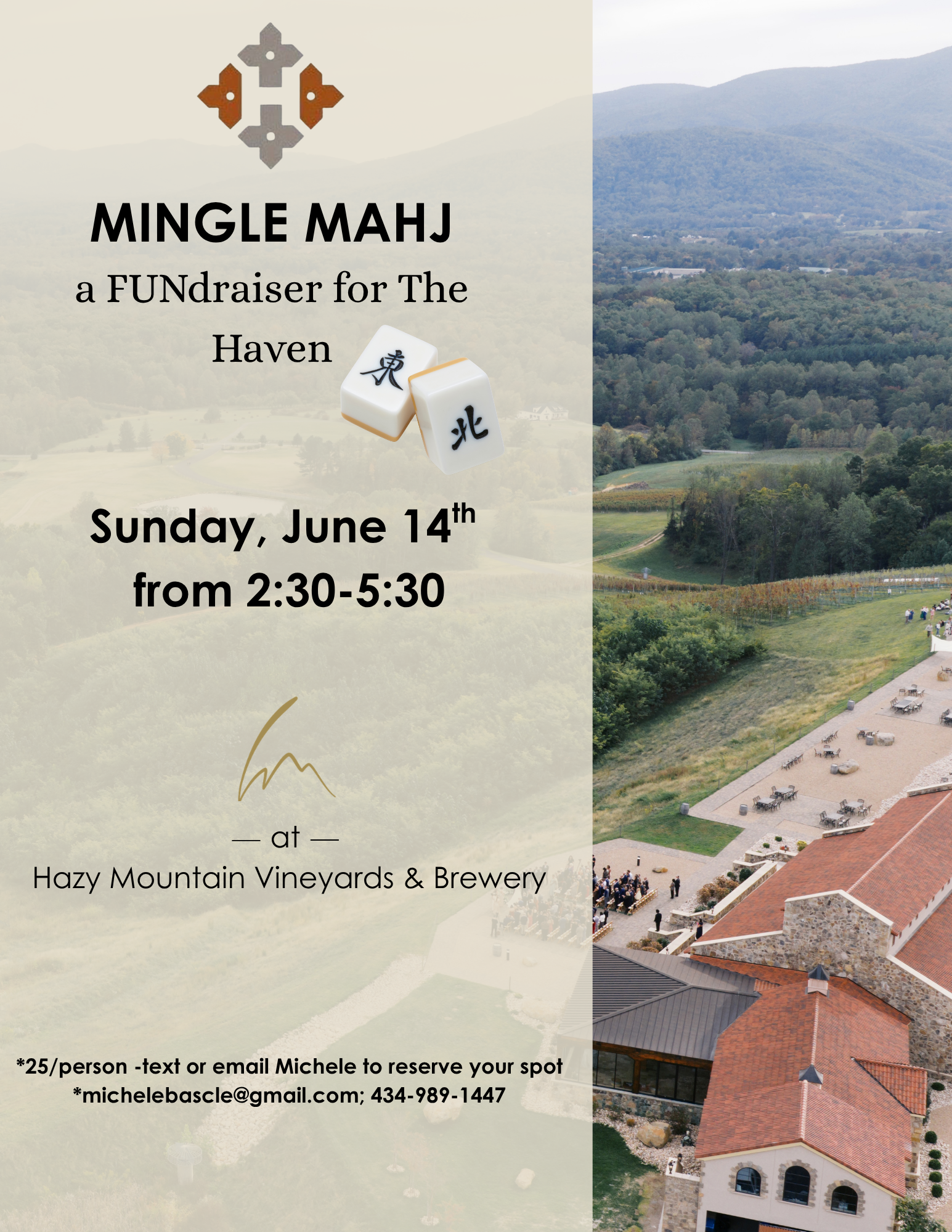 Mingle Mahj: A FUNdrasier for The Haven