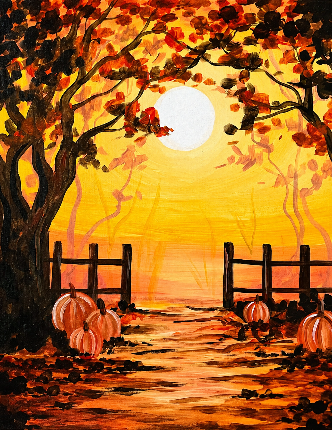 Paint + Sip “OCTOBER MORNING”