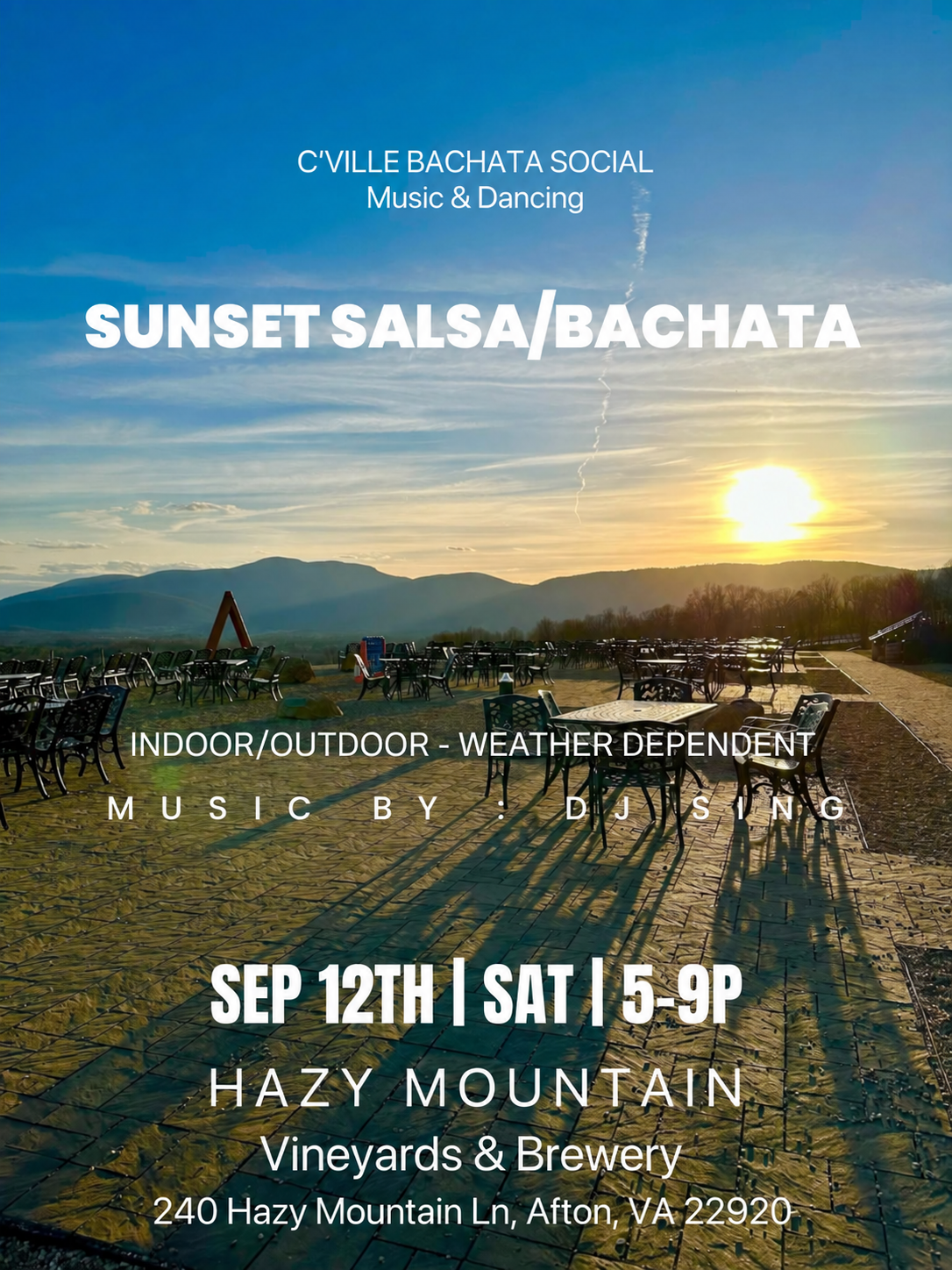 SEPTEMBER BACHATA