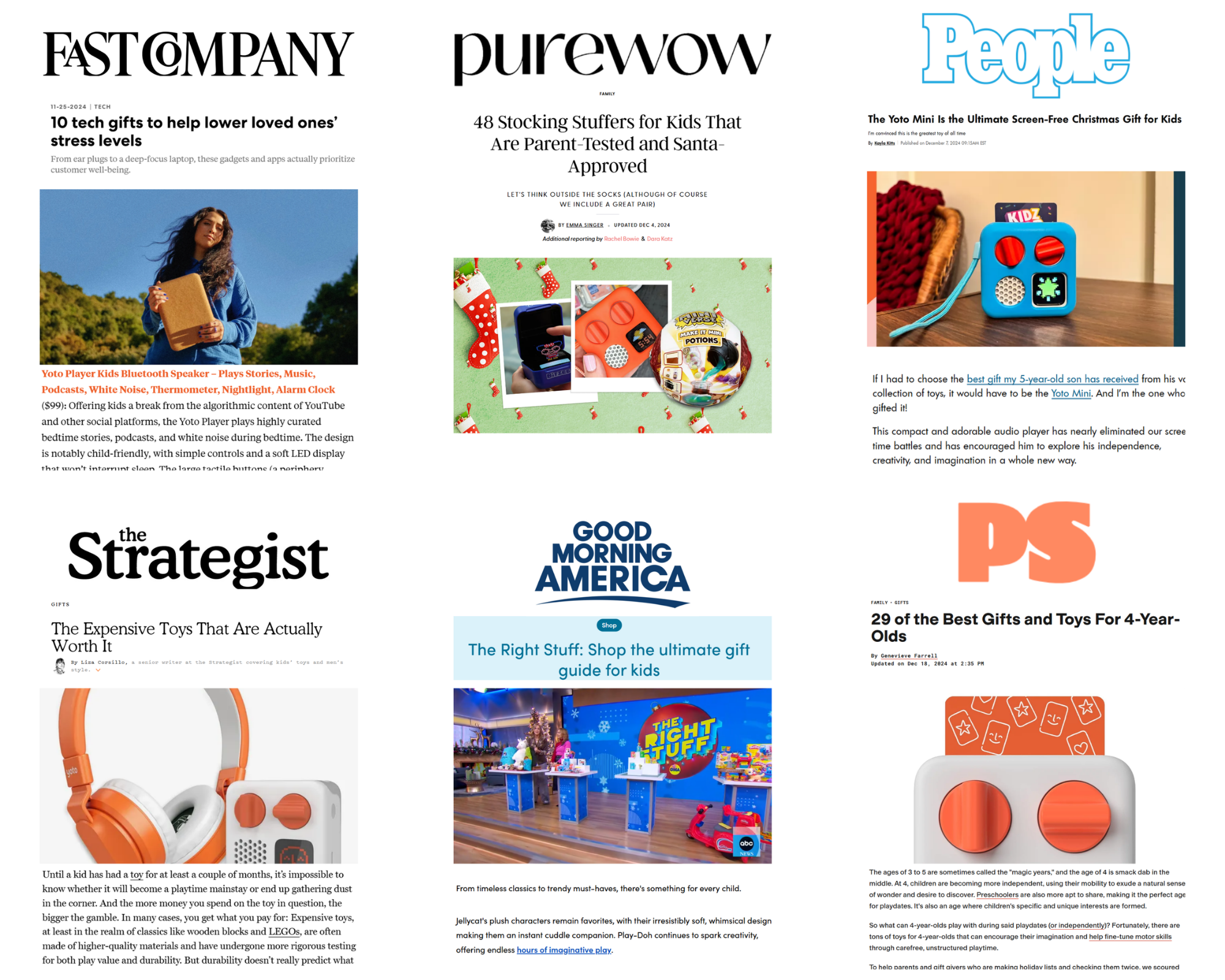 How We Secured 150+ Press Placements for Yoto Player in 2025 — and Doubled Their Holiday Coverage Year-Over-Year