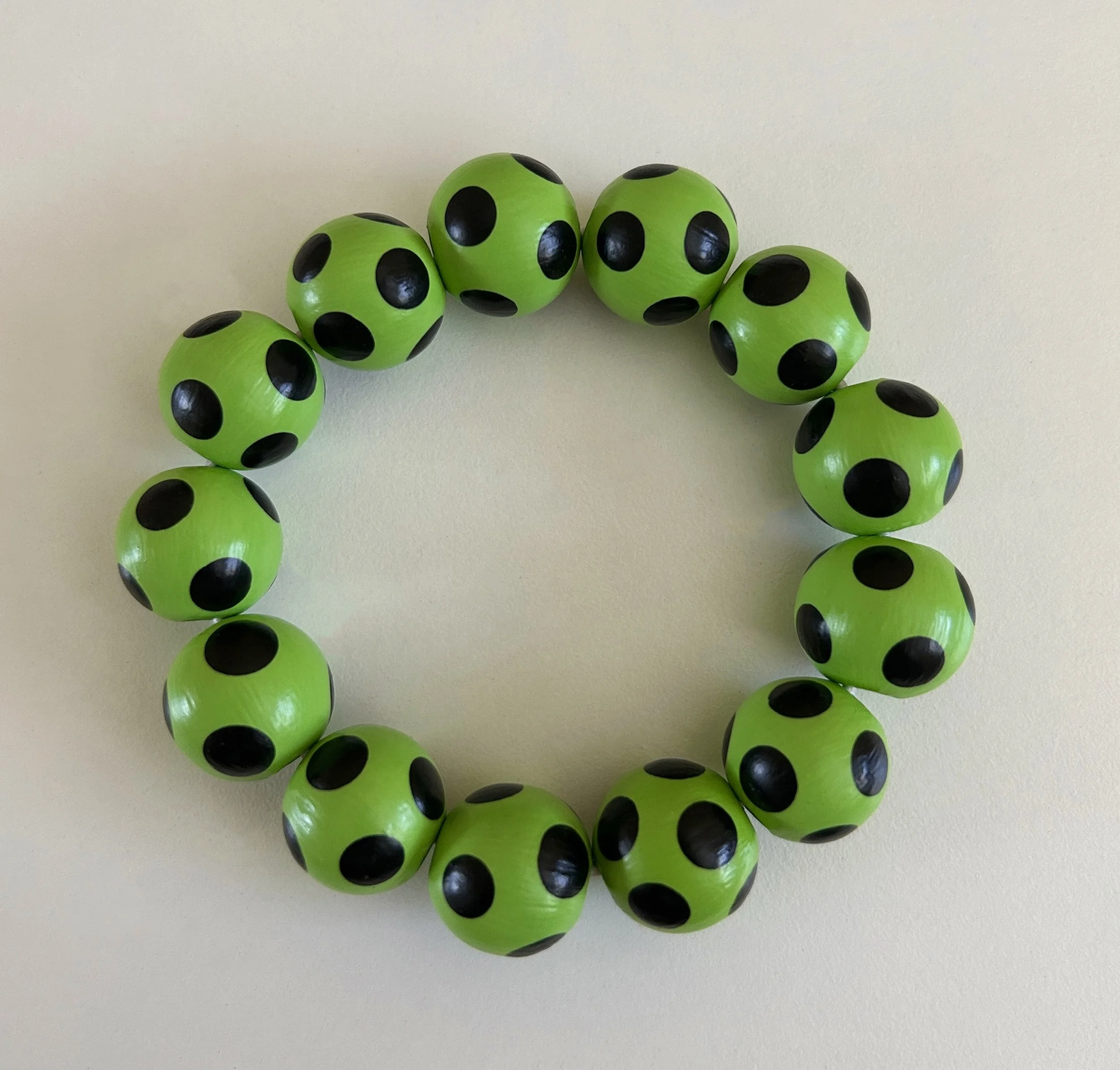 beaded elastic bracelet