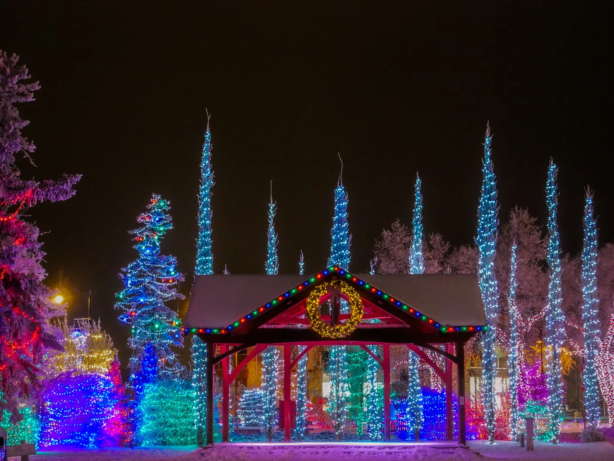 City of Lacombe | Lacombe Memorial Centre | Christmas Light Display