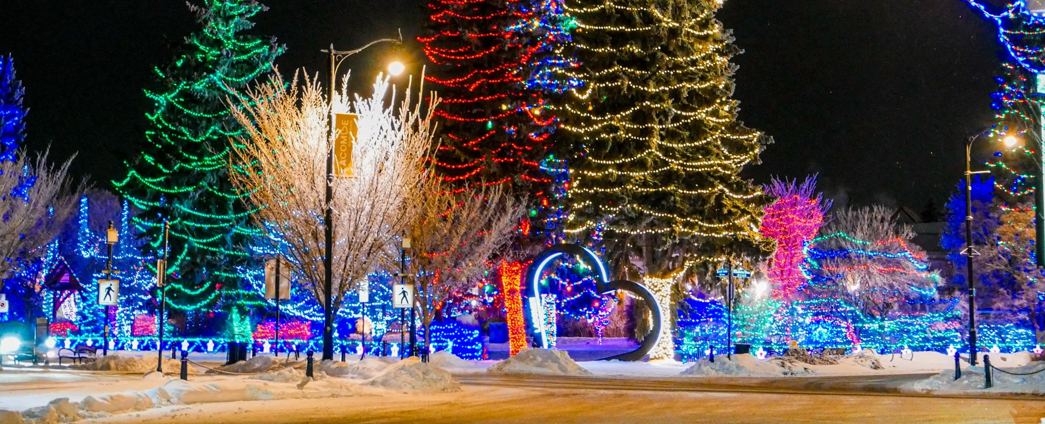 City of Lacombe | Lacombe Memorial Centre | Christmas Light Display