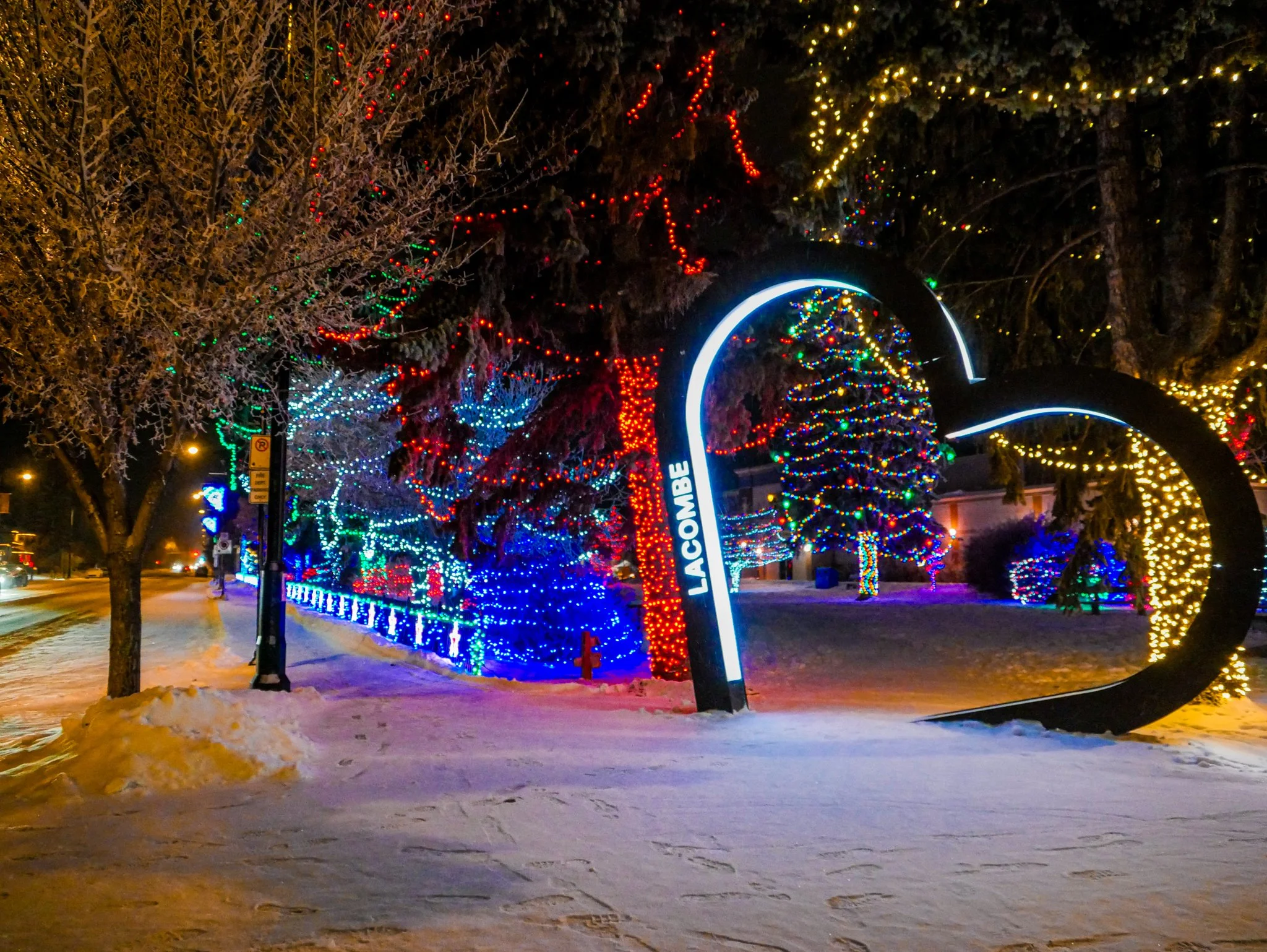 City of Lacombe | Lacombe Memorial Centre | Christmas Light Display