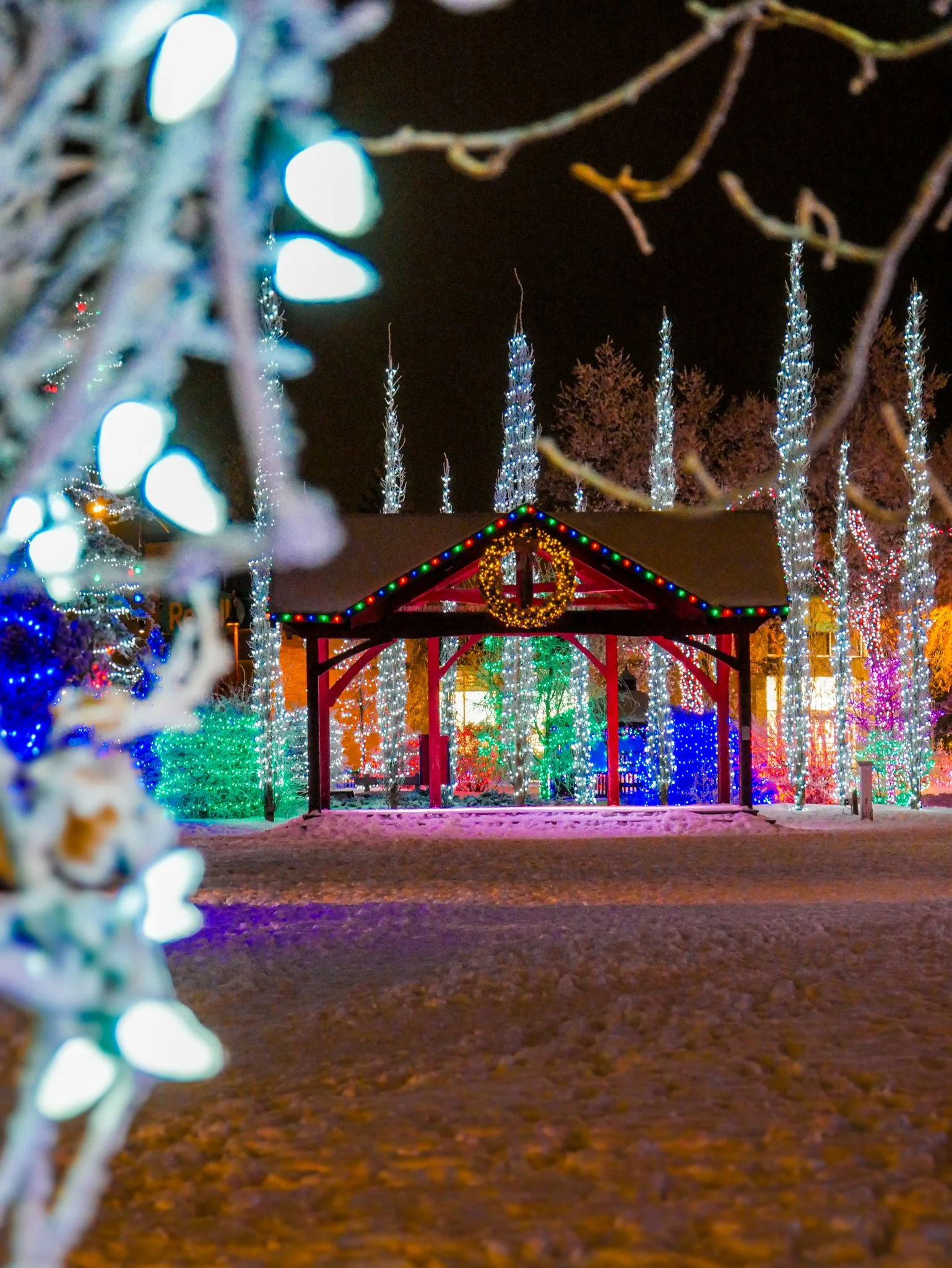 City of Lacombe | Lacombe Memorial Centre | Christmas Light Display