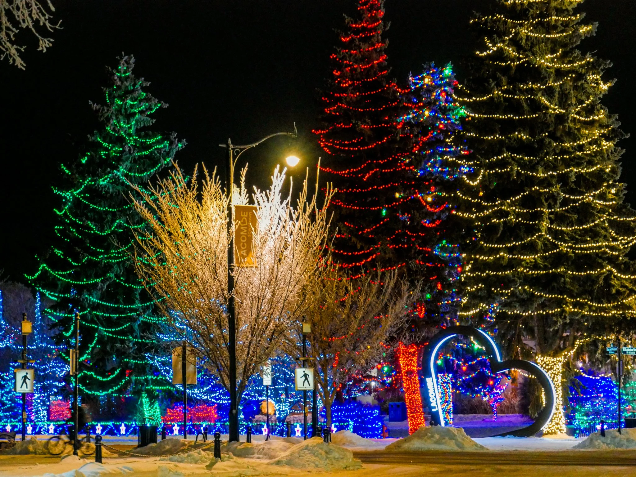 City of Lacombe | Lacombe Memorial Centre | Christmas Light Display