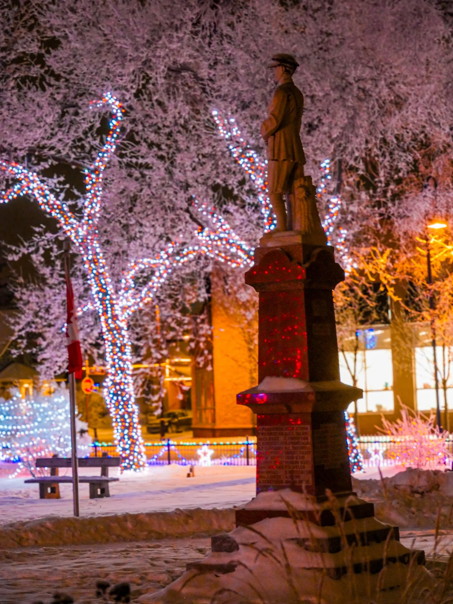 City of Lacombe | Lacombe Memorial Centre | Christmas Light Display
