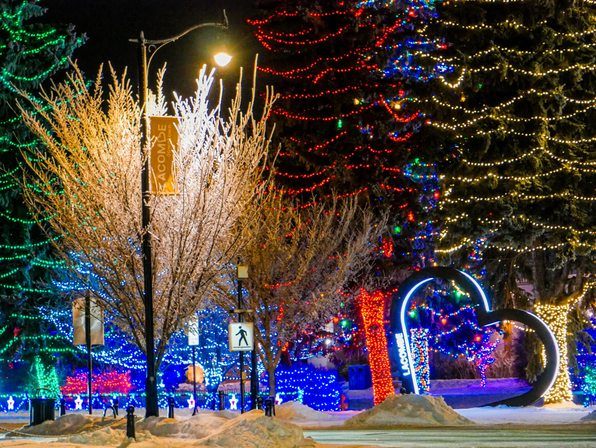 City of Lacombe | Lacombe Memorial Centre | Christmas Light Display