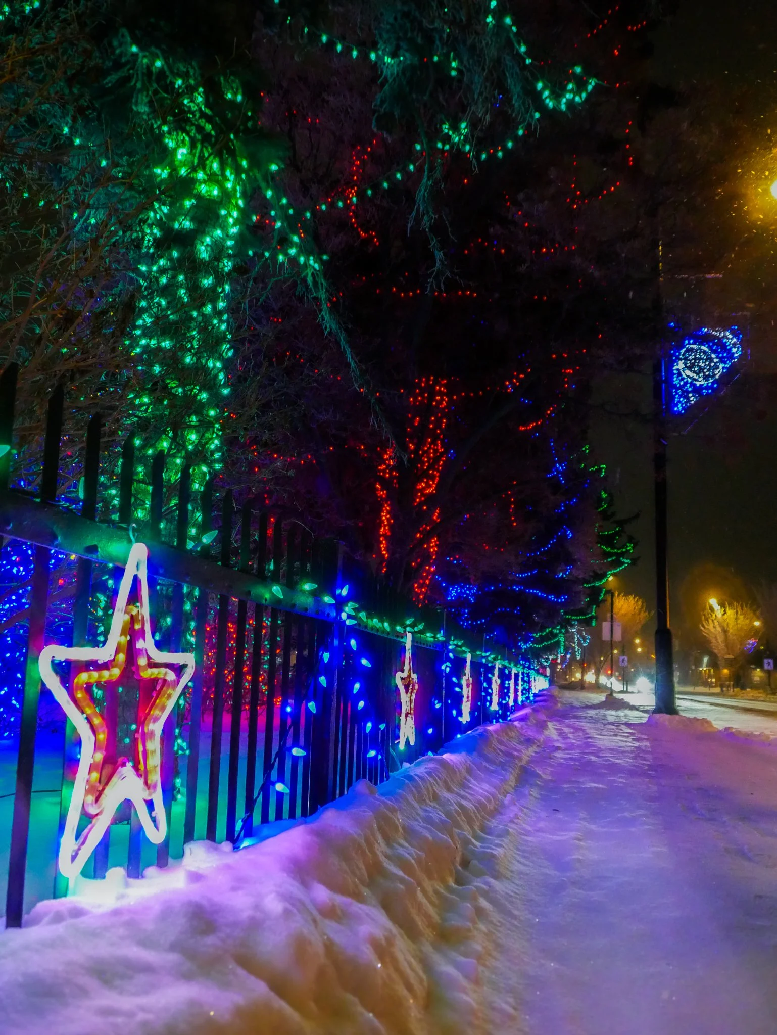 City of Lacombe | Lacombe Memorial Centre | Christmas Light Display