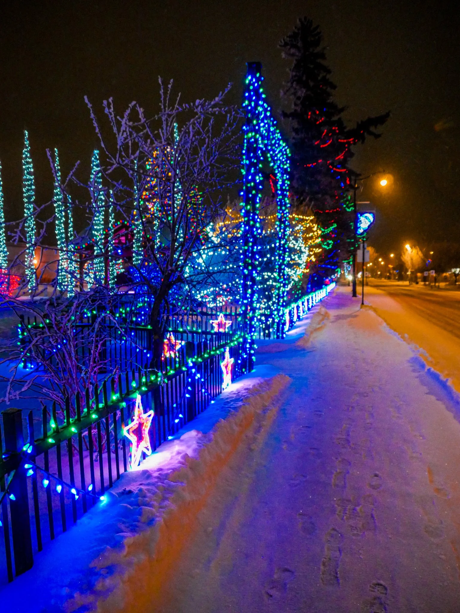 City of Lacombe | Lacombe Memorial Centre | Christmas Light Display