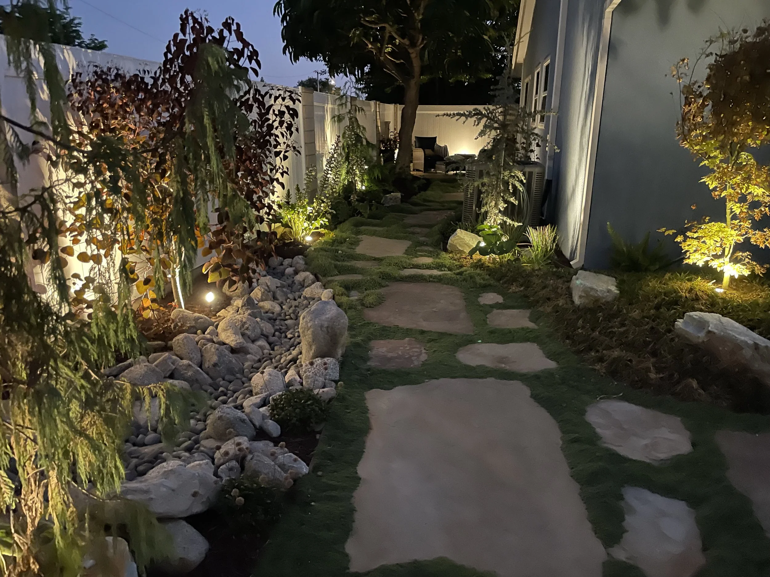 "Walk through a Park" Back Yard