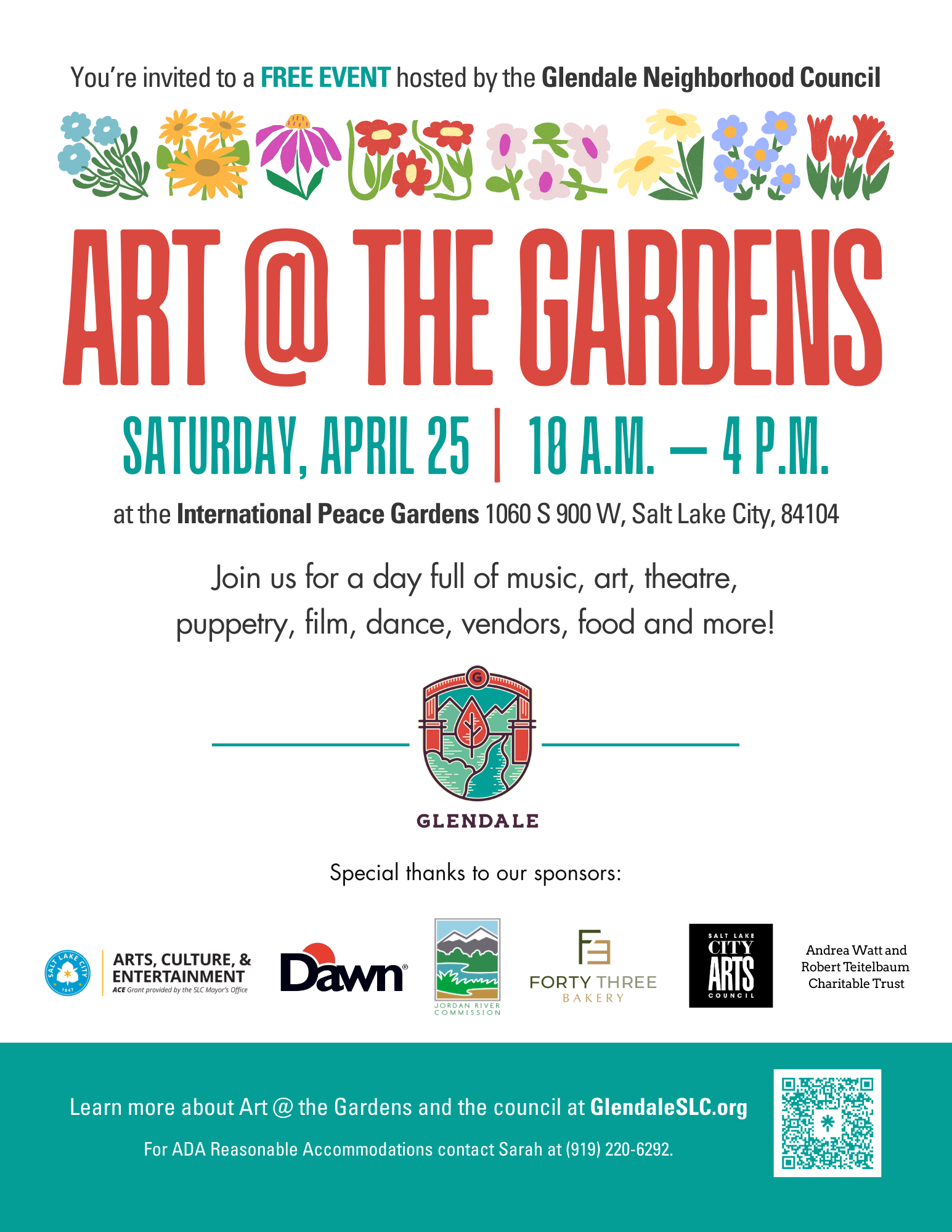 Art at the Gardens - April 25, 2026