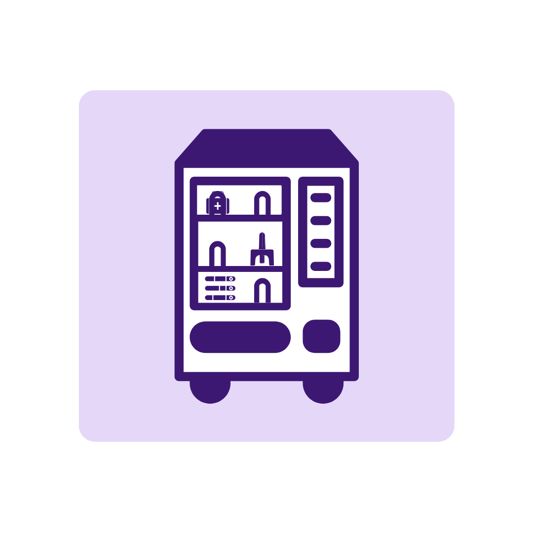 Wood County Public Health Vending Machine Icon