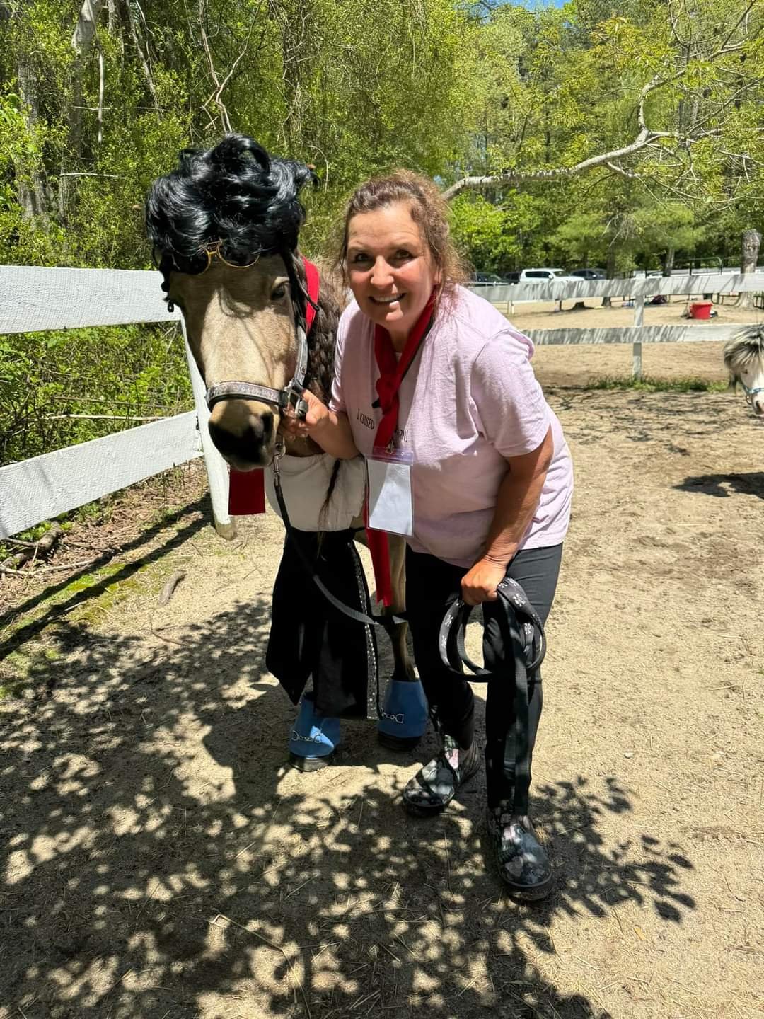 Romeo is Elvis Presley with his mom Patti.
