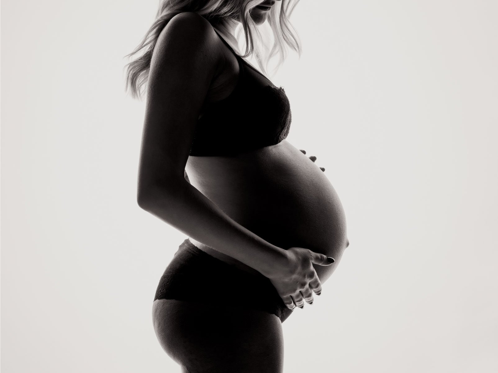 Little Pear Belly Casting Kit, Expecting Mom Pregnancy Keepsake, Pregnant Belly  Mold, White 