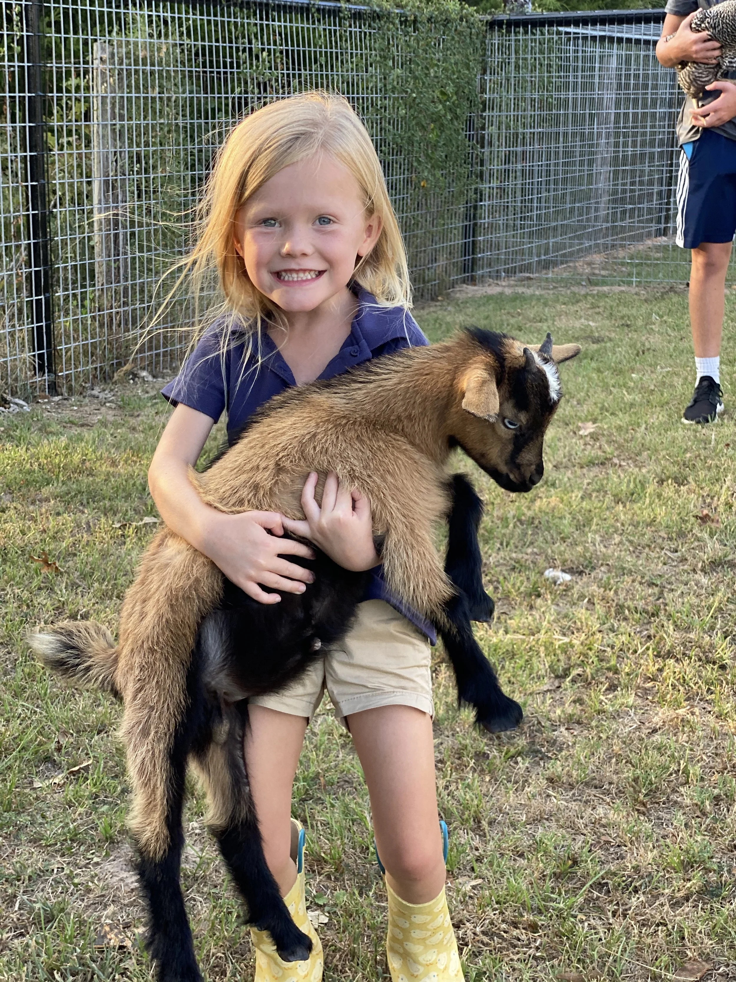 When your best friend brings you a goat….