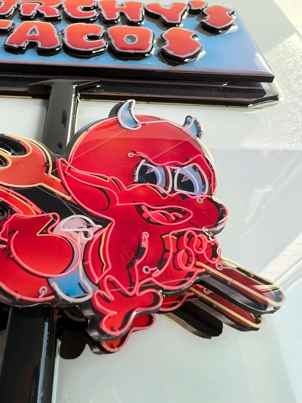 Torchy's Tacos Sign — SYLVIA TROCONIS | Texas Sculptural Art