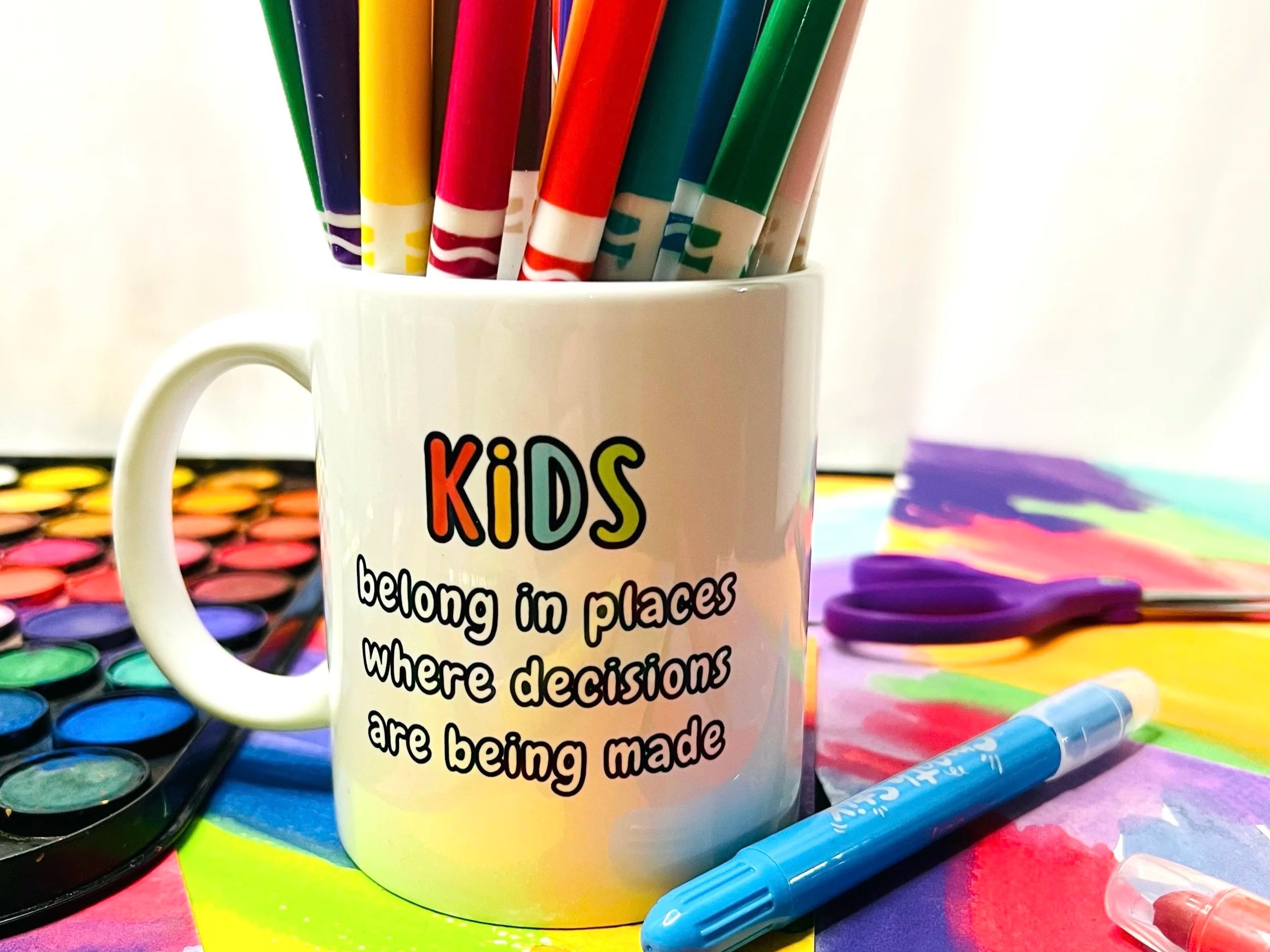 For anyone who believes in the power of kids. Young people are not just future world changers. They’re ready right now to examine the past and to join in co-creating a more accessible, inclusive world. Kids matter, their voices are important, and the