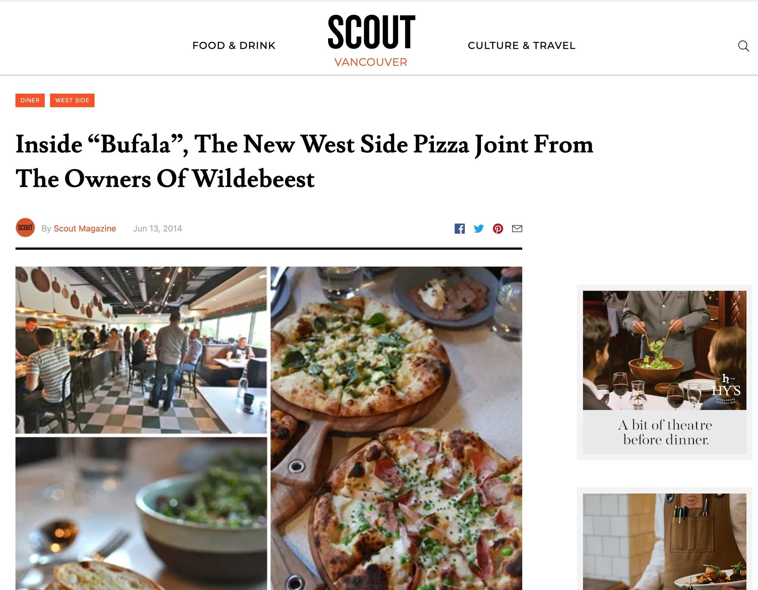 Inside “Bufala”, The New West Side Pizza Joint From The Owners Of Wildebeest