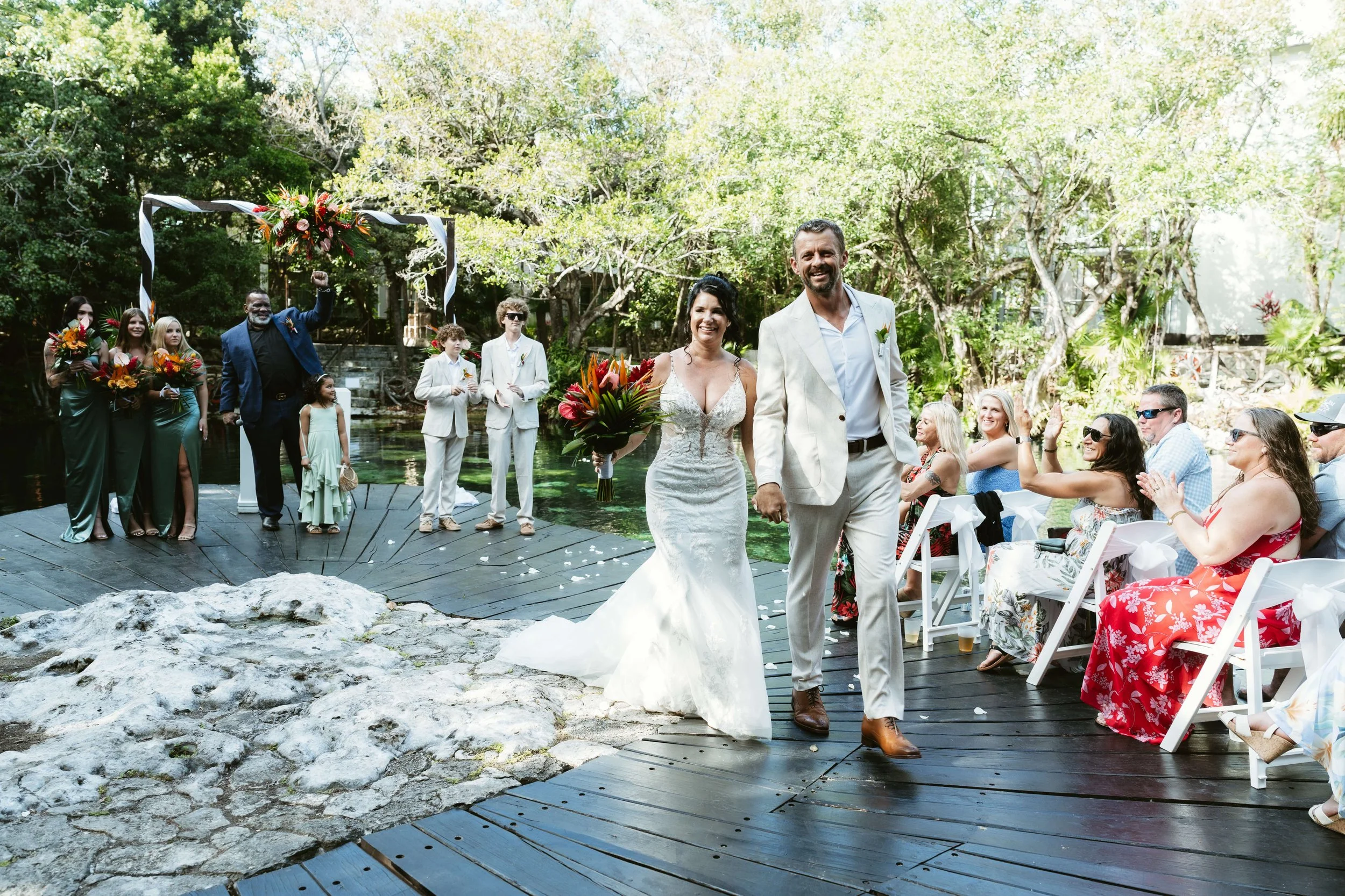 Destination Wedding at Sandos Caracol Resort, Quintana Roo, Mexico