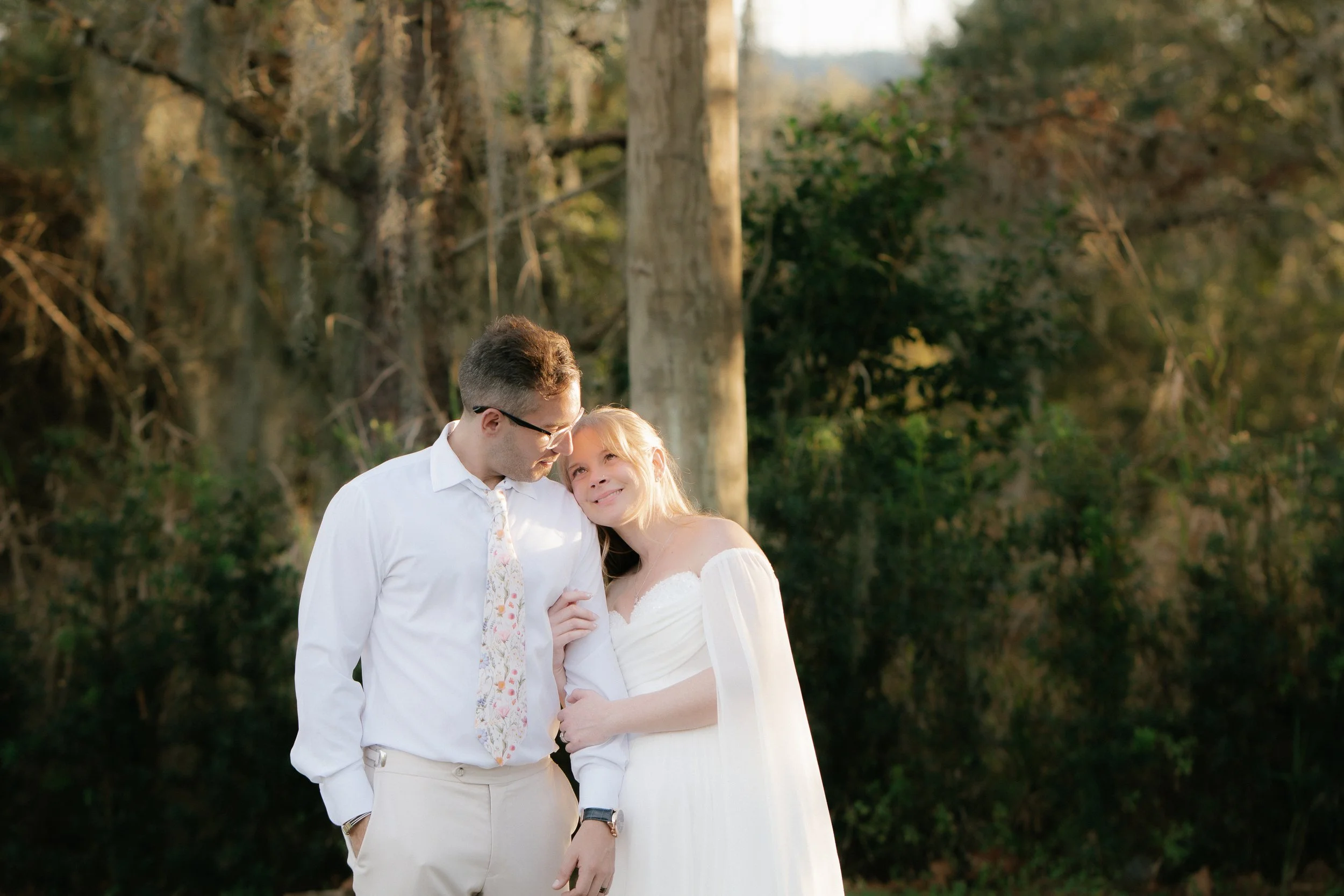 HillHouse Clermont wedding loving gaze