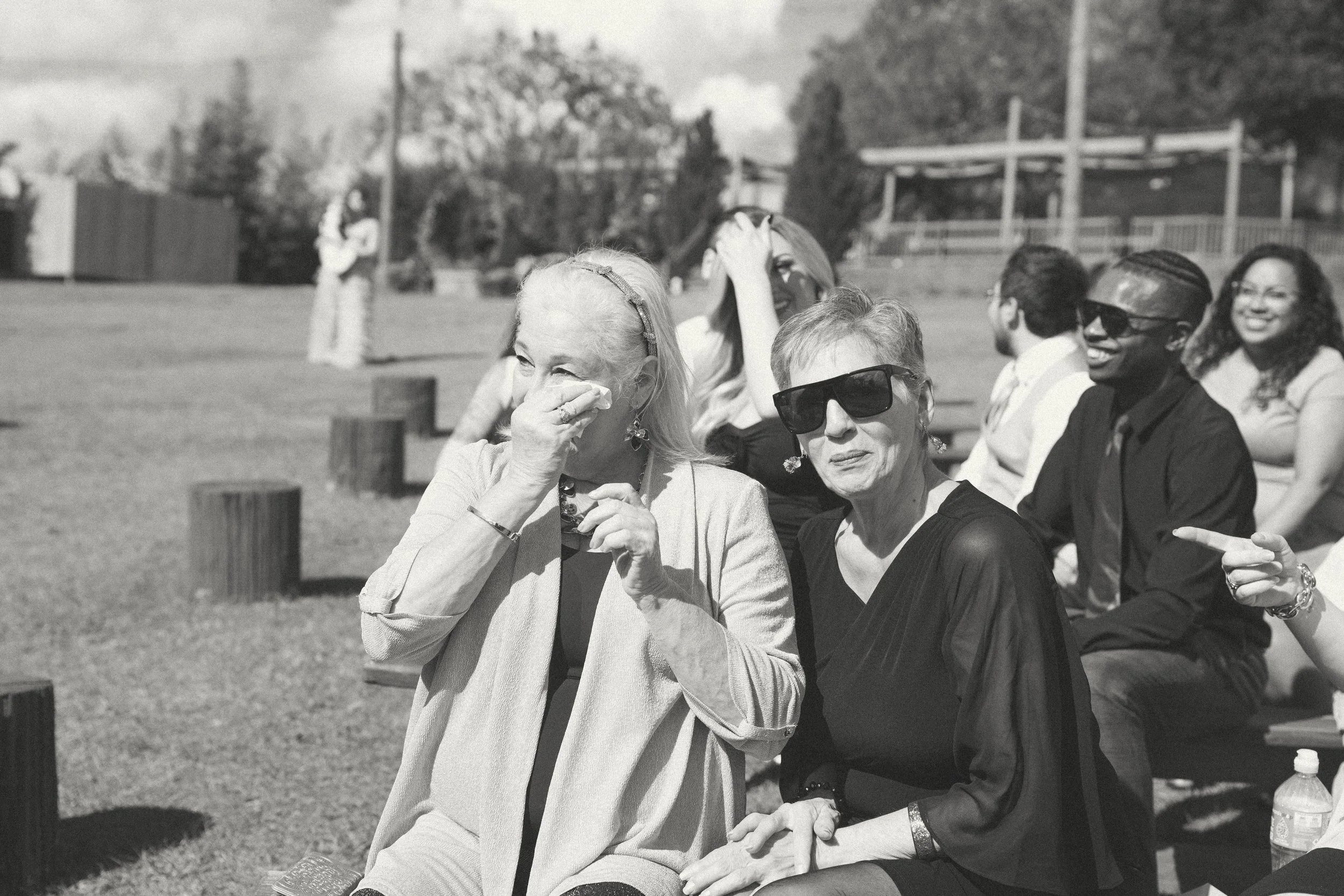 HillHouse Clermont wedding ceremony tears