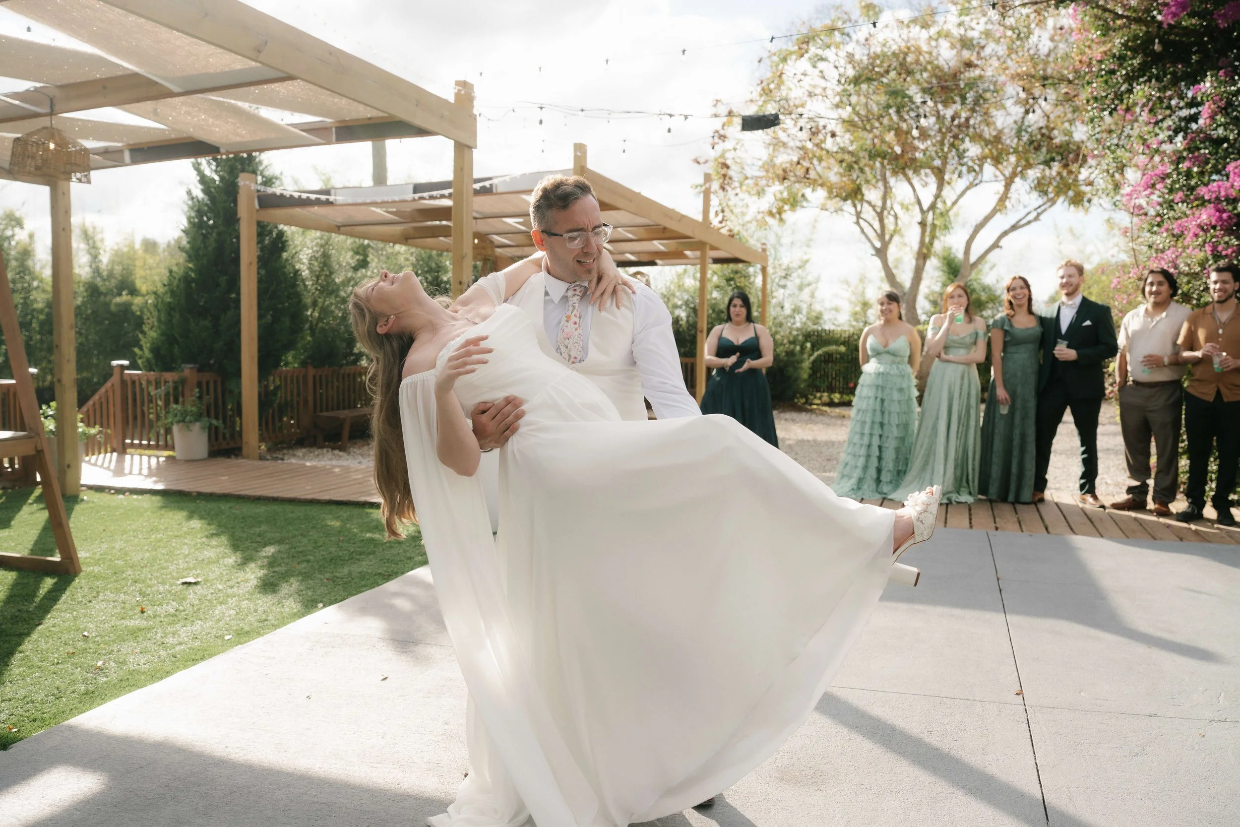 Wedding first dance at HillHouse Clermont, Florida