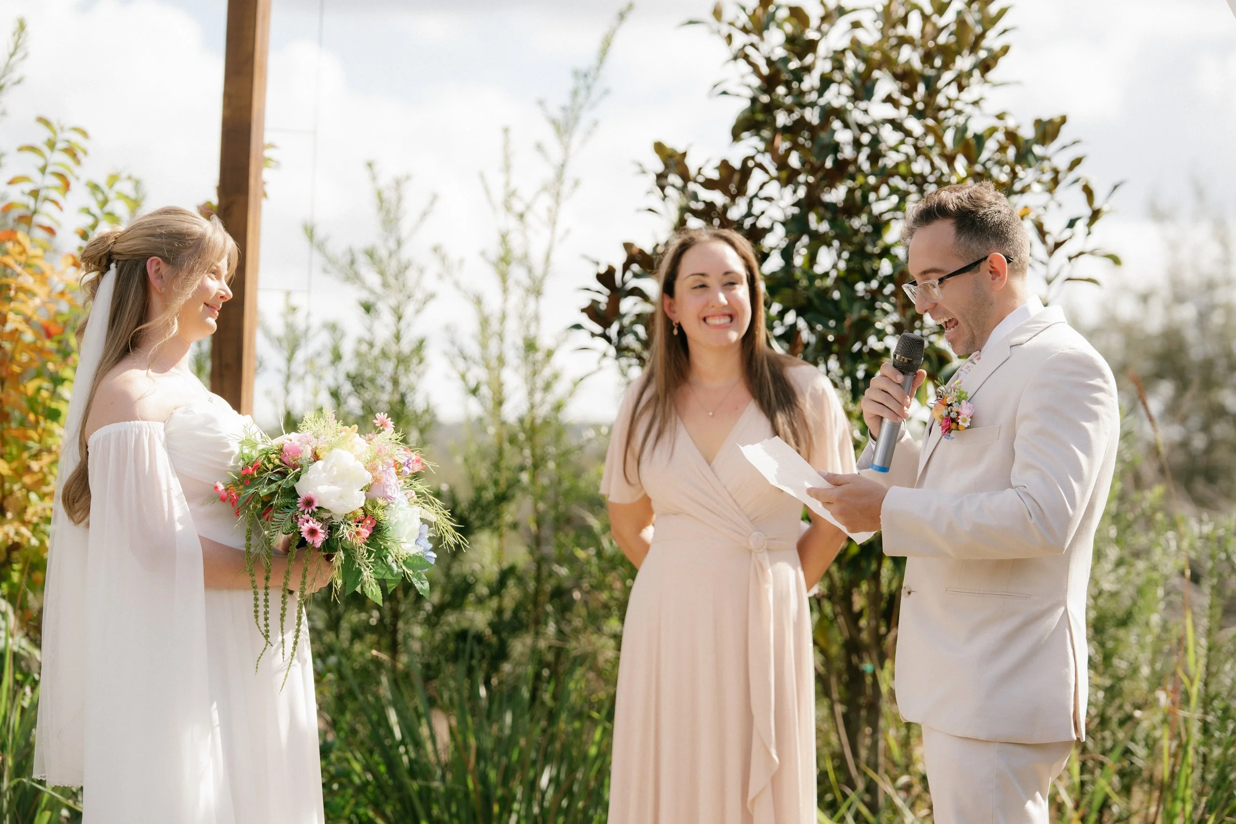 HillHouse Clermont wedding ceremony