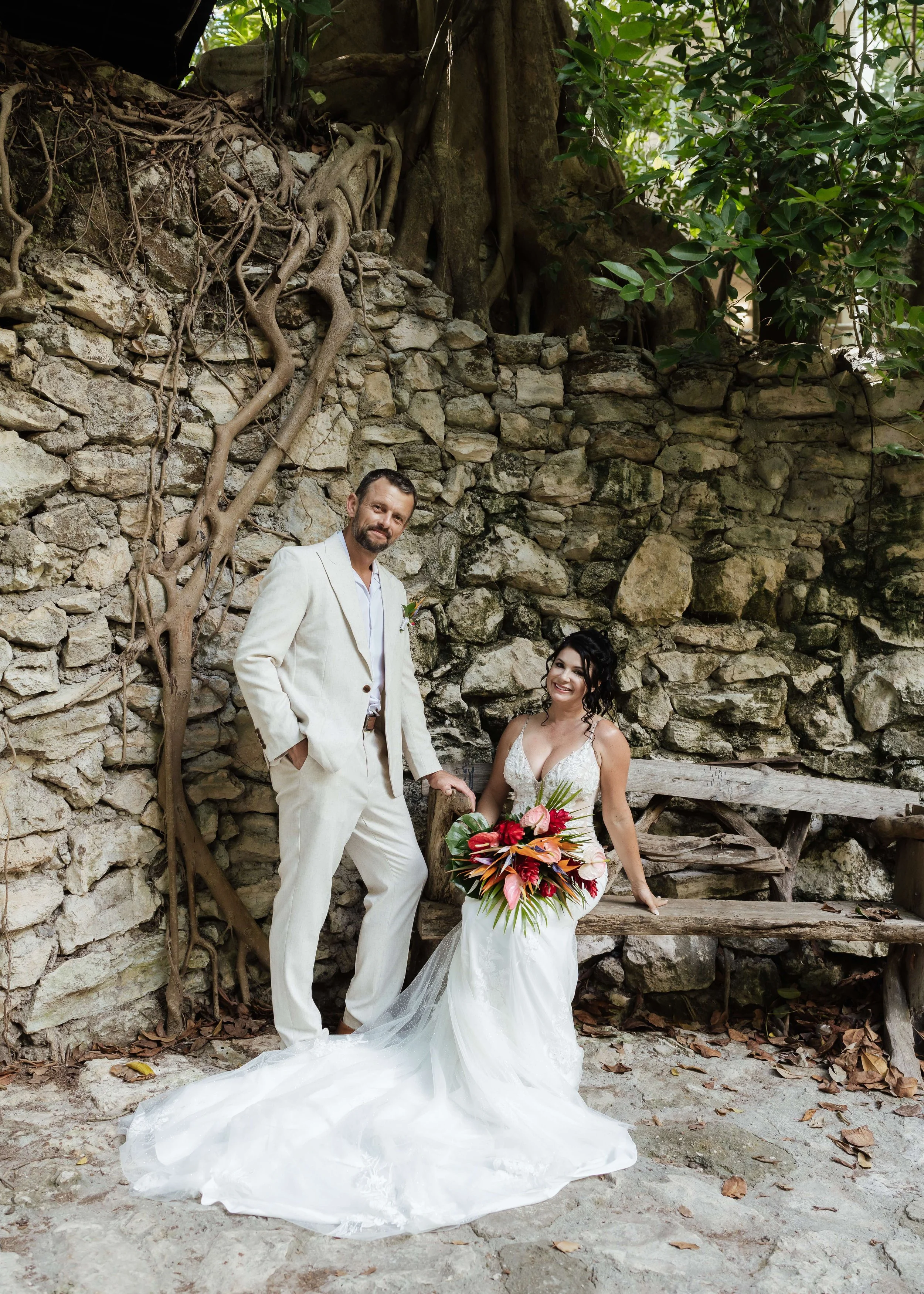 Destination Wedding at Sandos Caracol Resort, Quintana Roo, Mexico