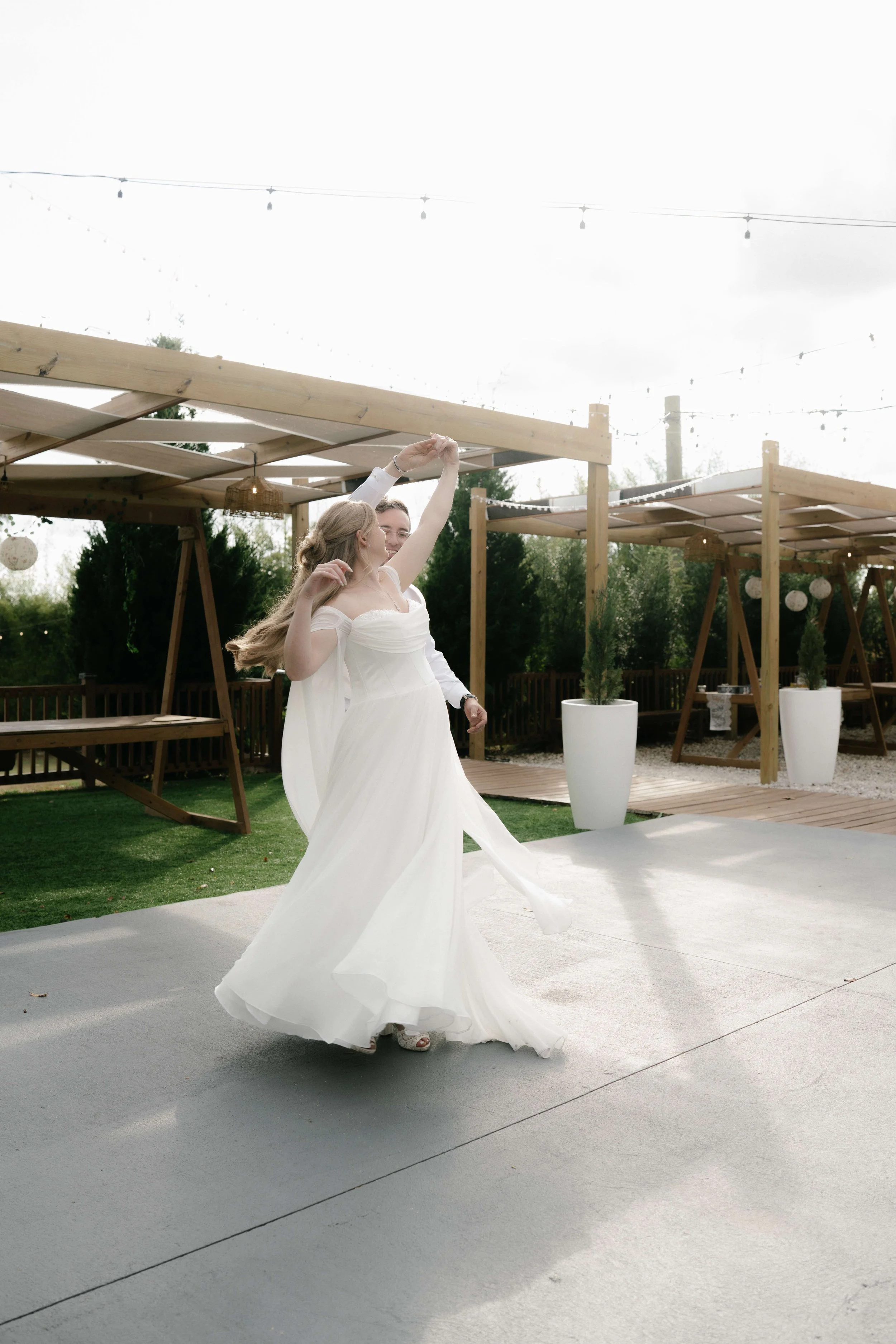 Wedding first dance at HillHouse Clermont, Florida