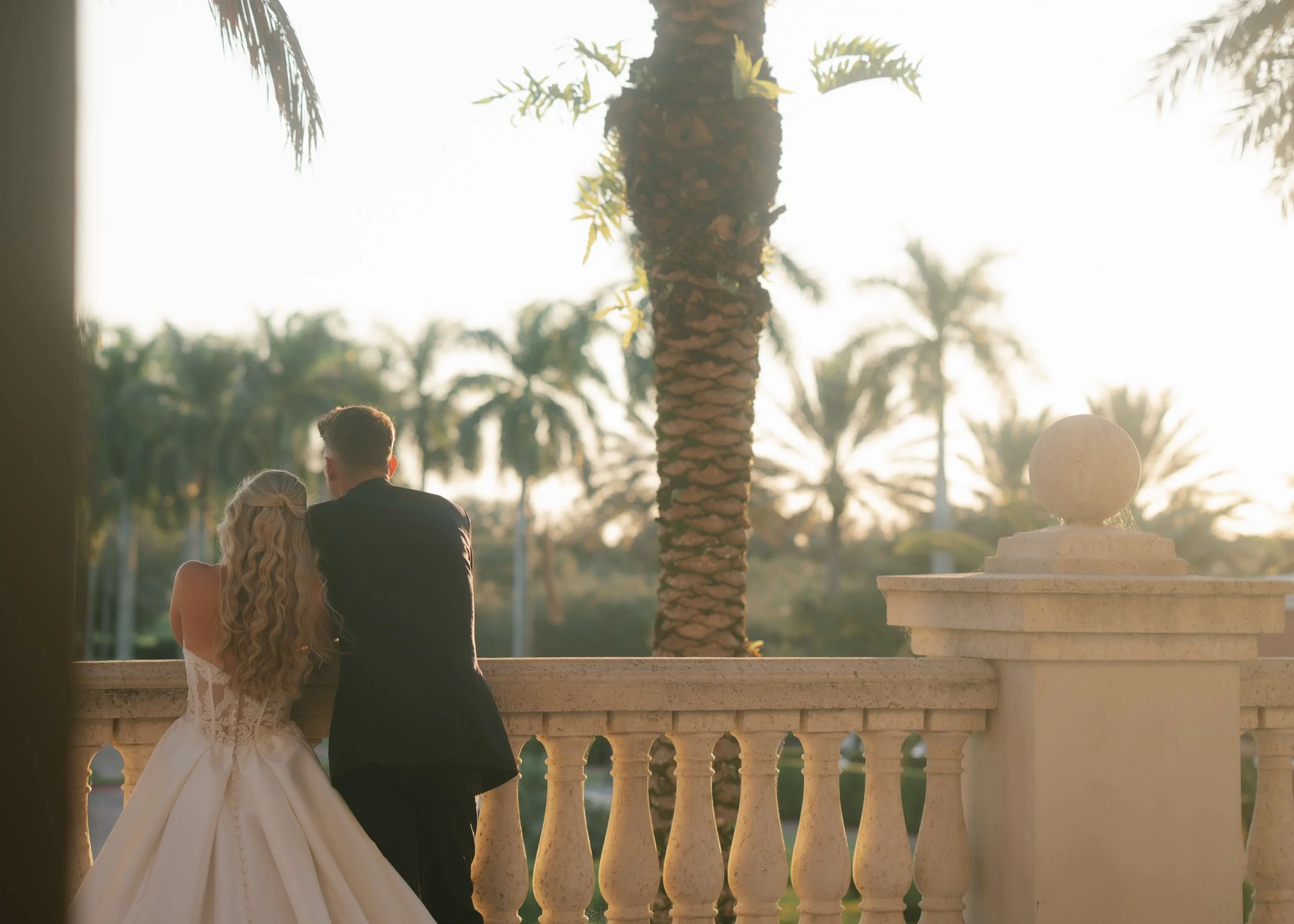 Wedding at Club Tesoro 0 sunset