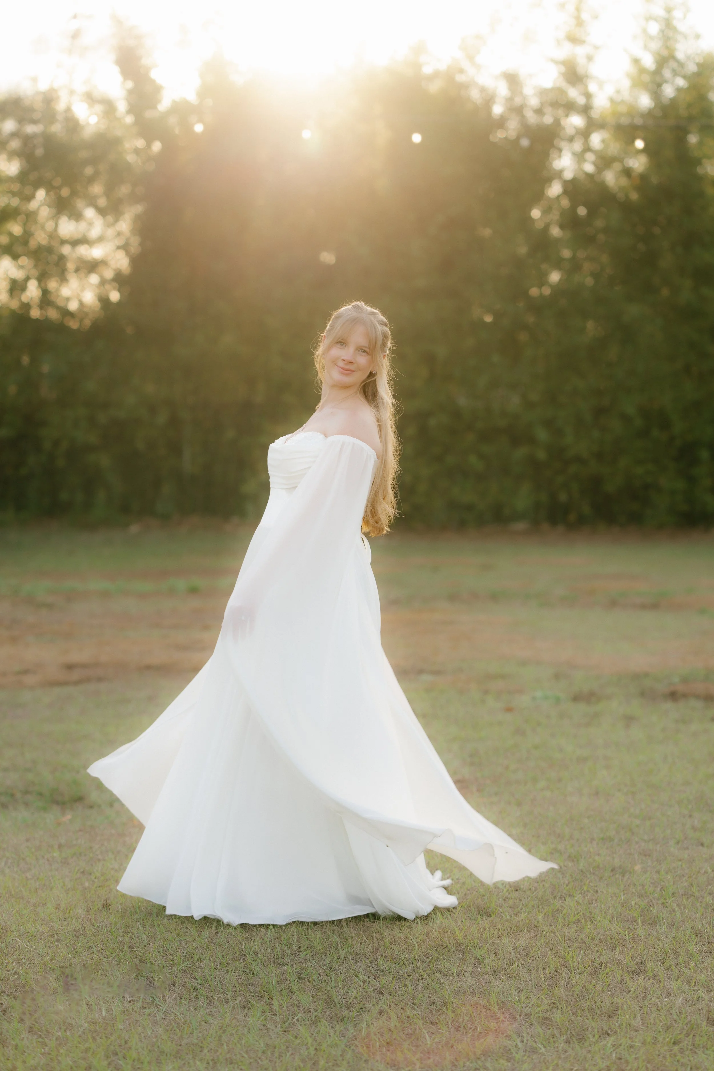 HillHouse Clermont wedding bride portrait