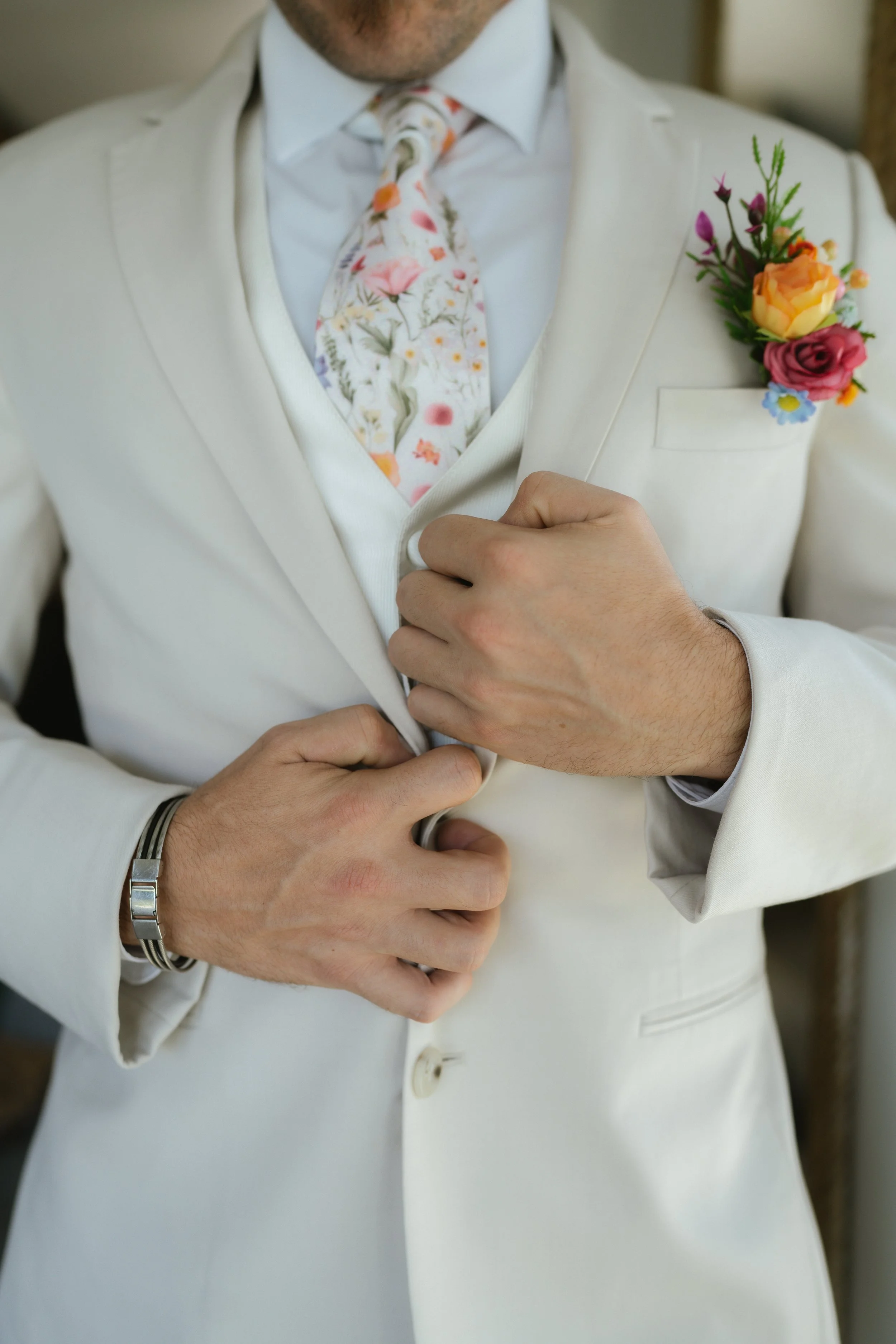 HillHouse Clermont wedding groom details