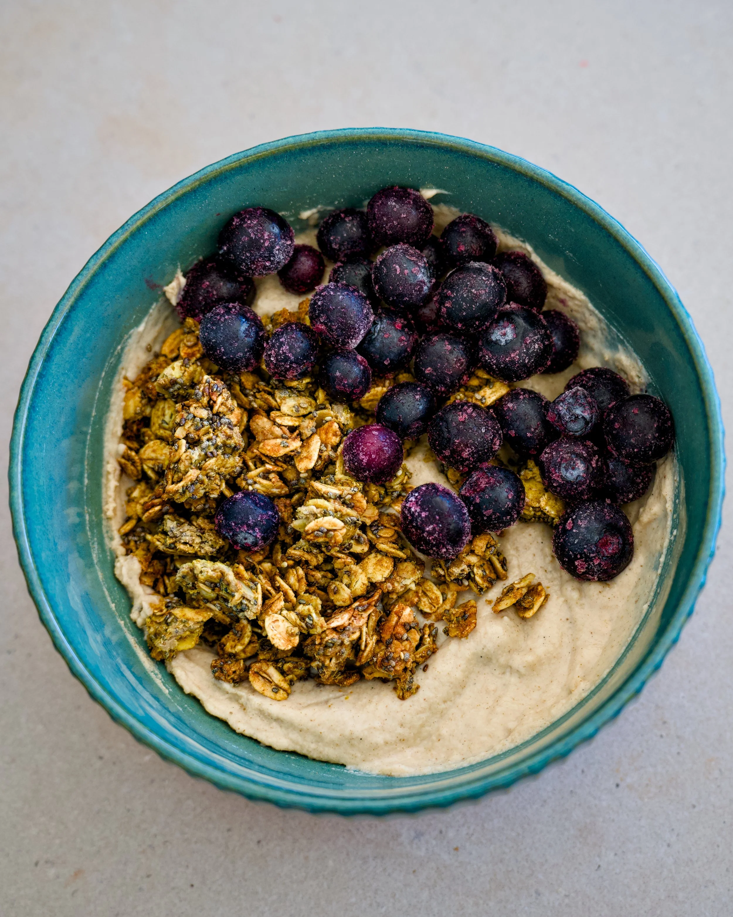 High Protein Berry Crunch Bowl (with 5-min granola)