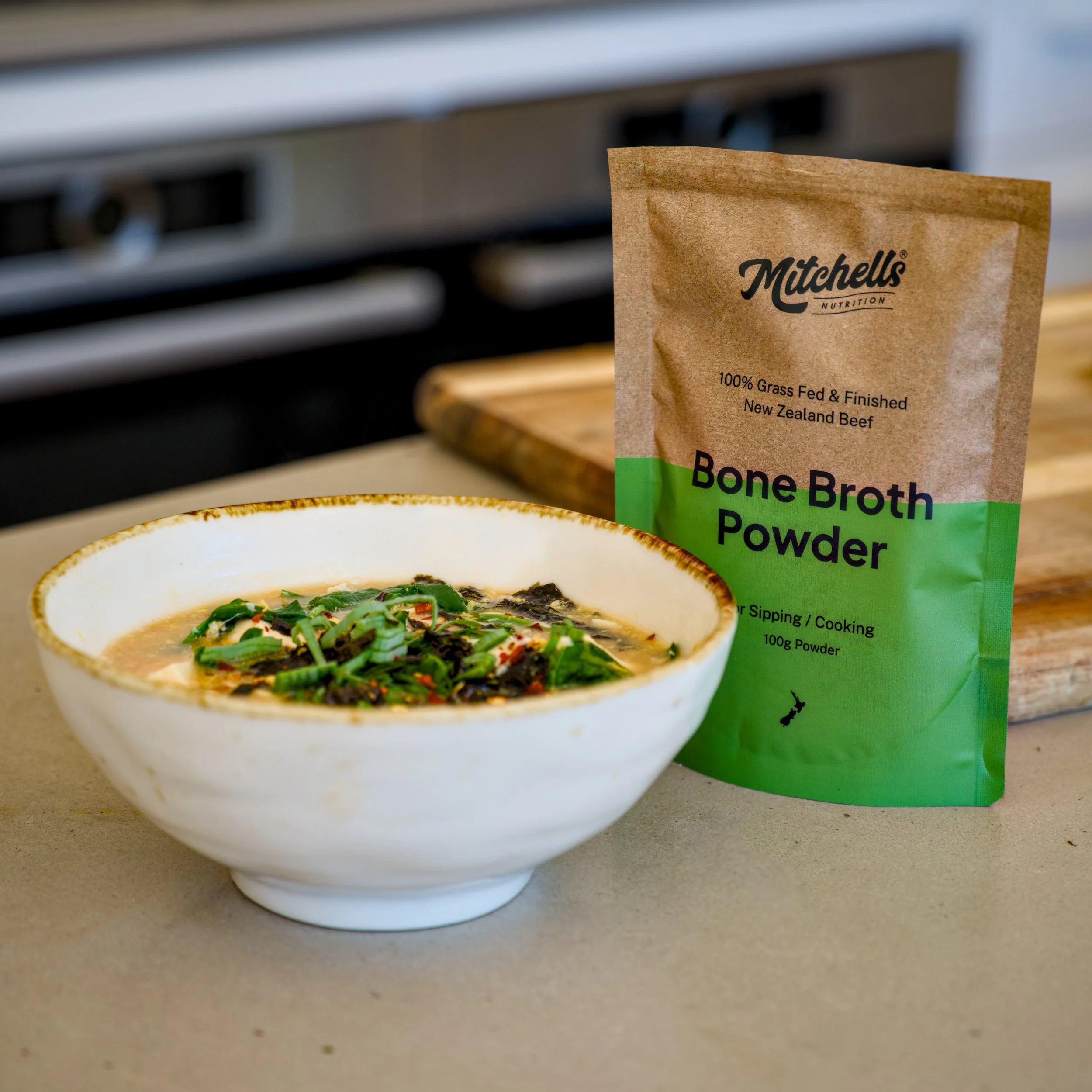 5-Min Gut Nourish Broth Bowl