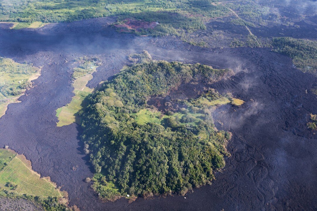 🌋 Relive the Fire and Fury of 2018! 🚁✨

Flashback to an iconic moment in Hawaii's volcanic history! 🌄🔥 This breathtaking aerial view captures the mesmerizing lava flows from the 2018 eruption of Kilauea volcano. It's a powerful reminder of nature