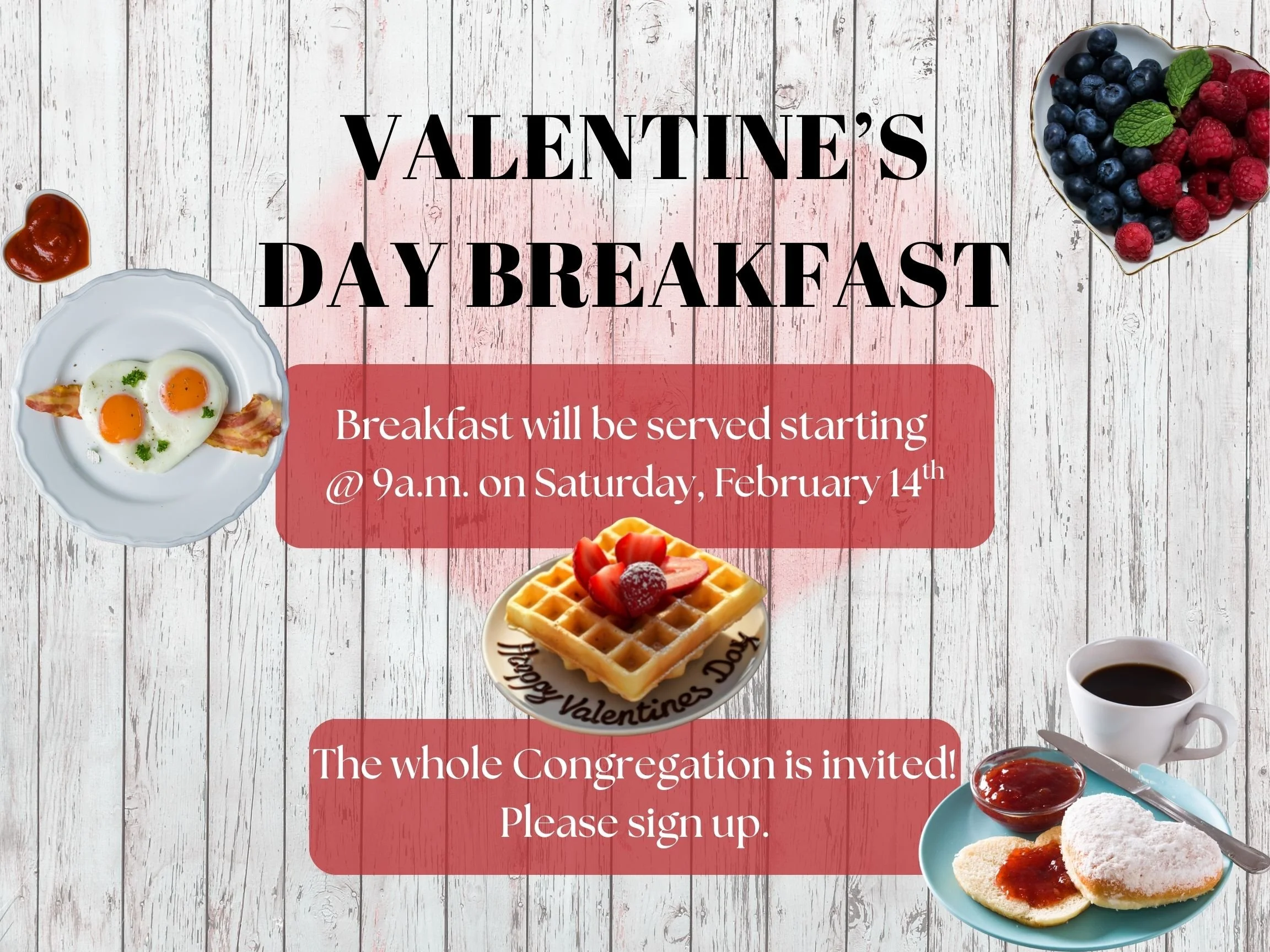 Valentine’s Breakfast