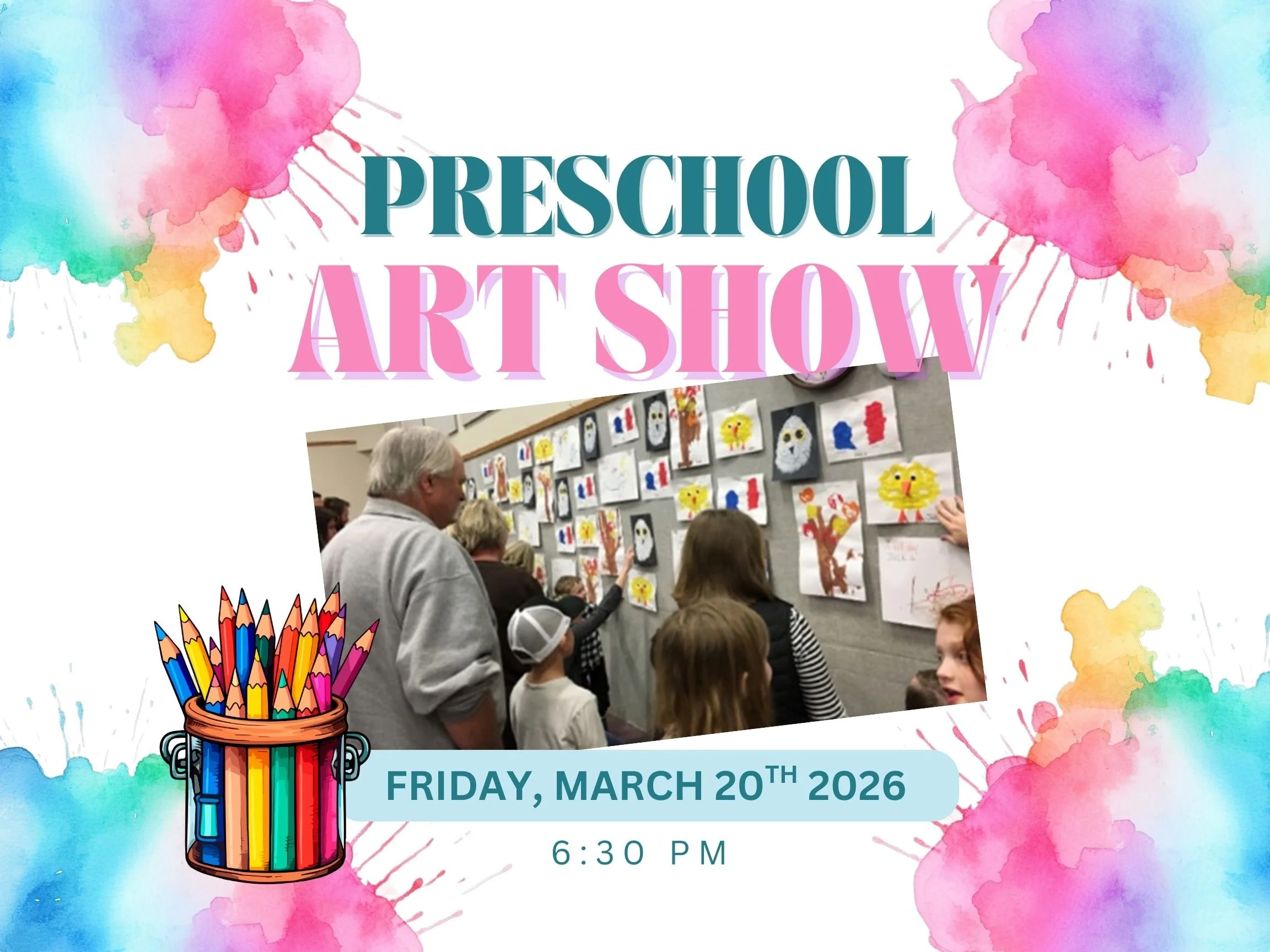 Preschool Art Show