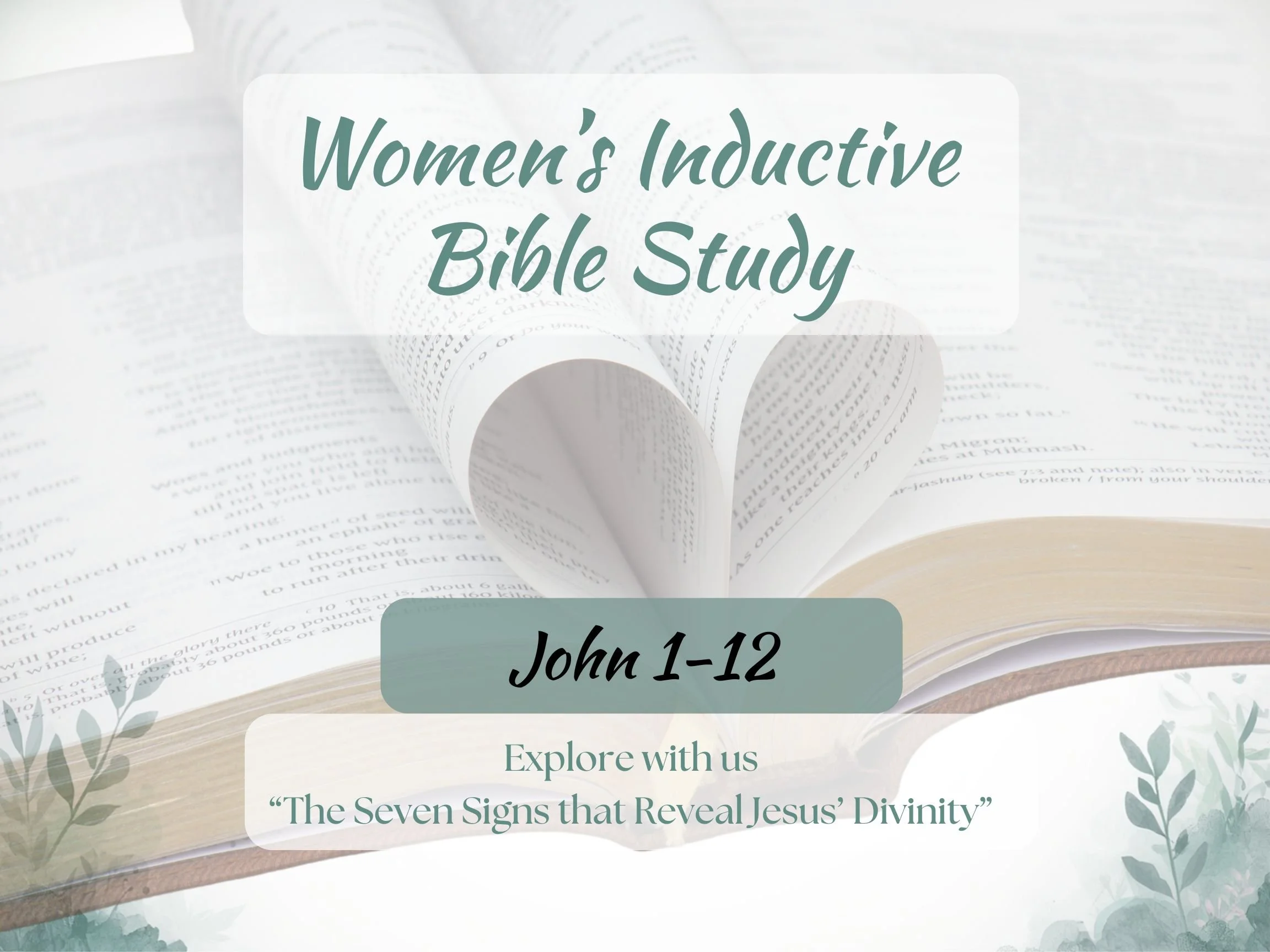 Inductive Bible Study