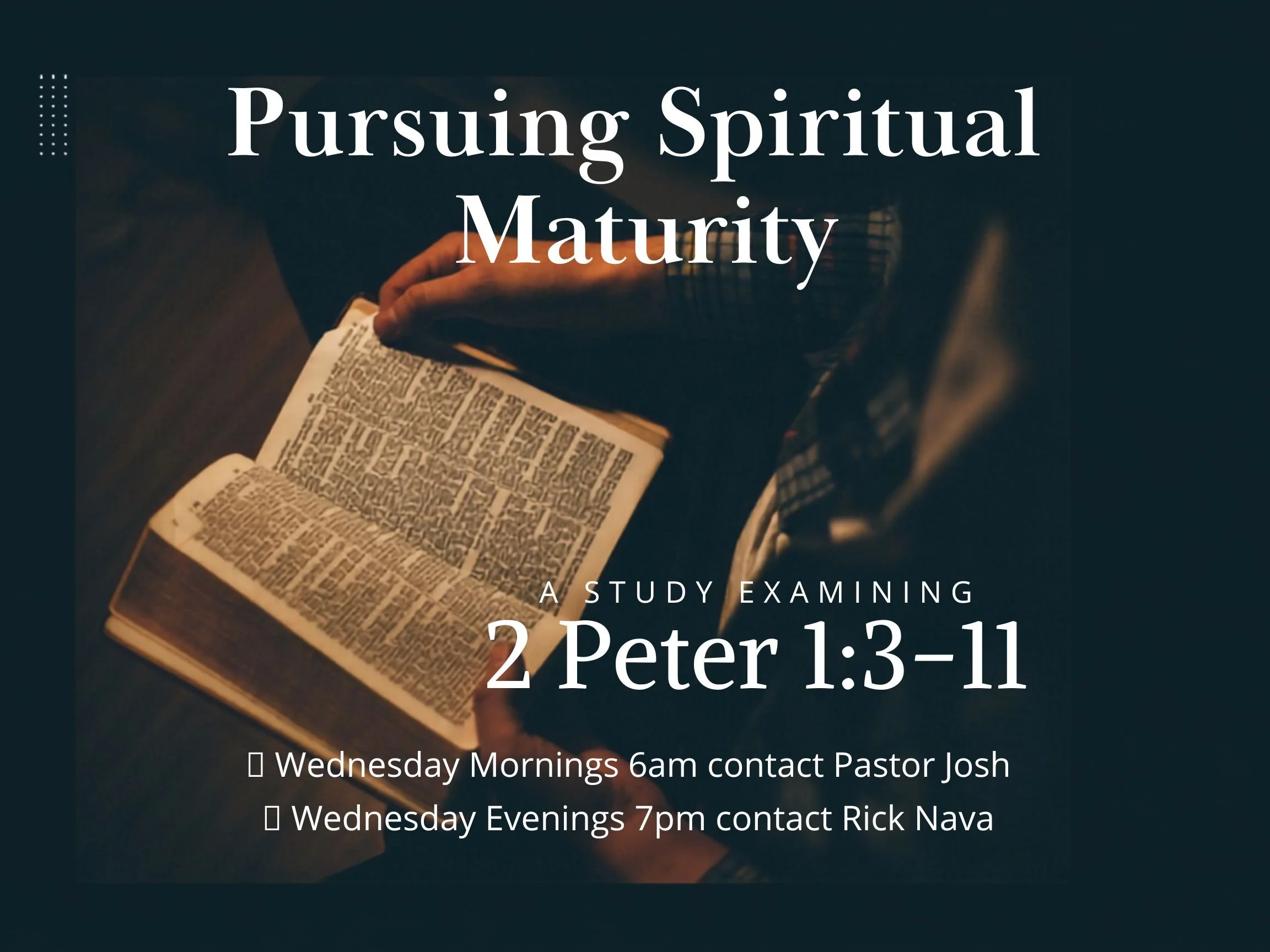 Men's Bible Study