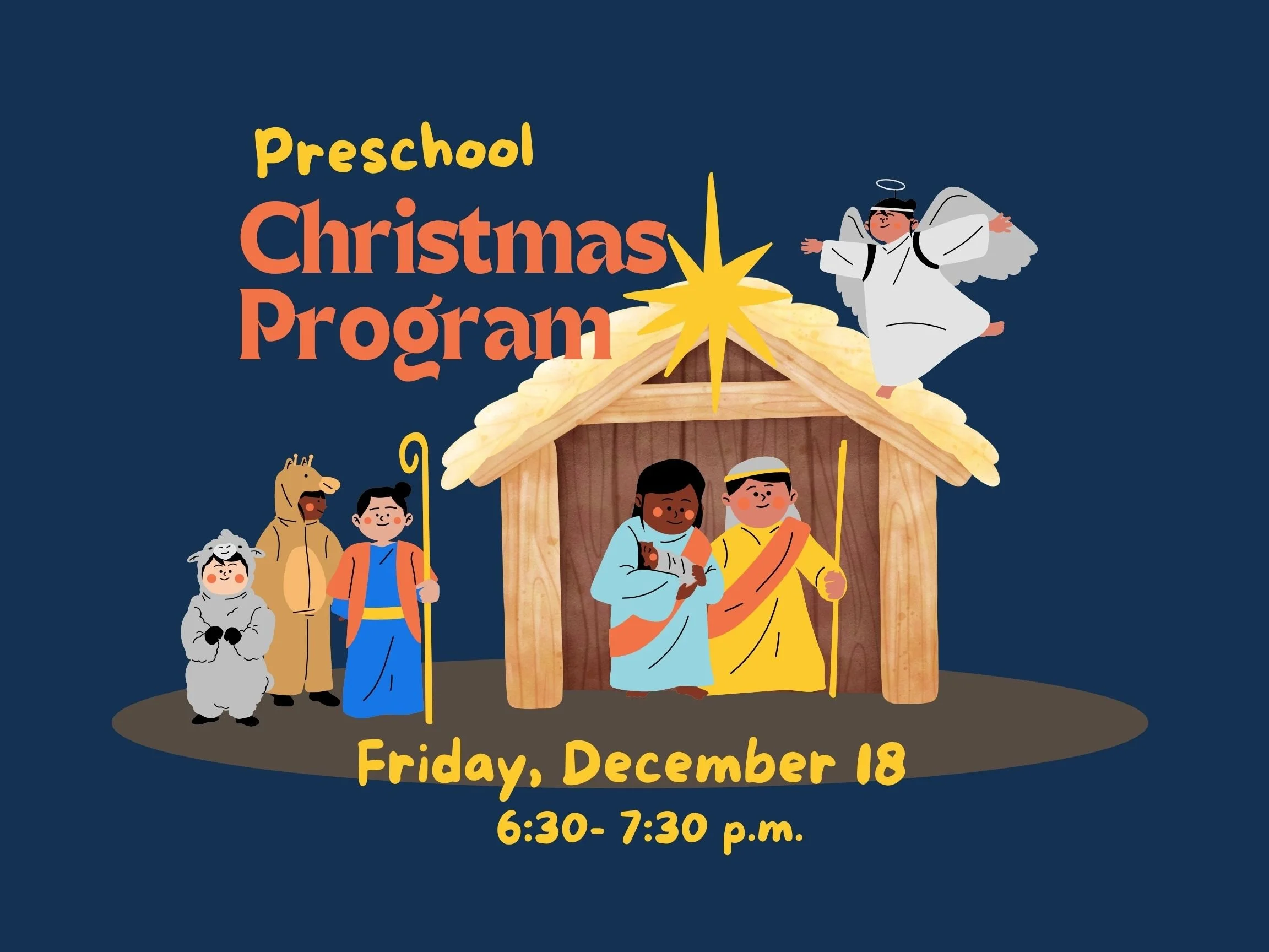 Preschool Christmas Program 