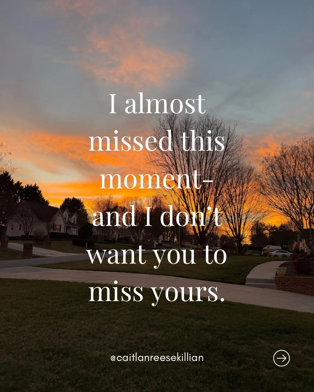 I almost missed this moment.

Two quiet minutes of winter light stopped me mid&ndash;dishes and reminded me how easily goodness slips by when we&rsquo;re busy planning what&rsquo;s next.

Goodness doesn&rsquo;t always announce itself, but it&rsquo;s 